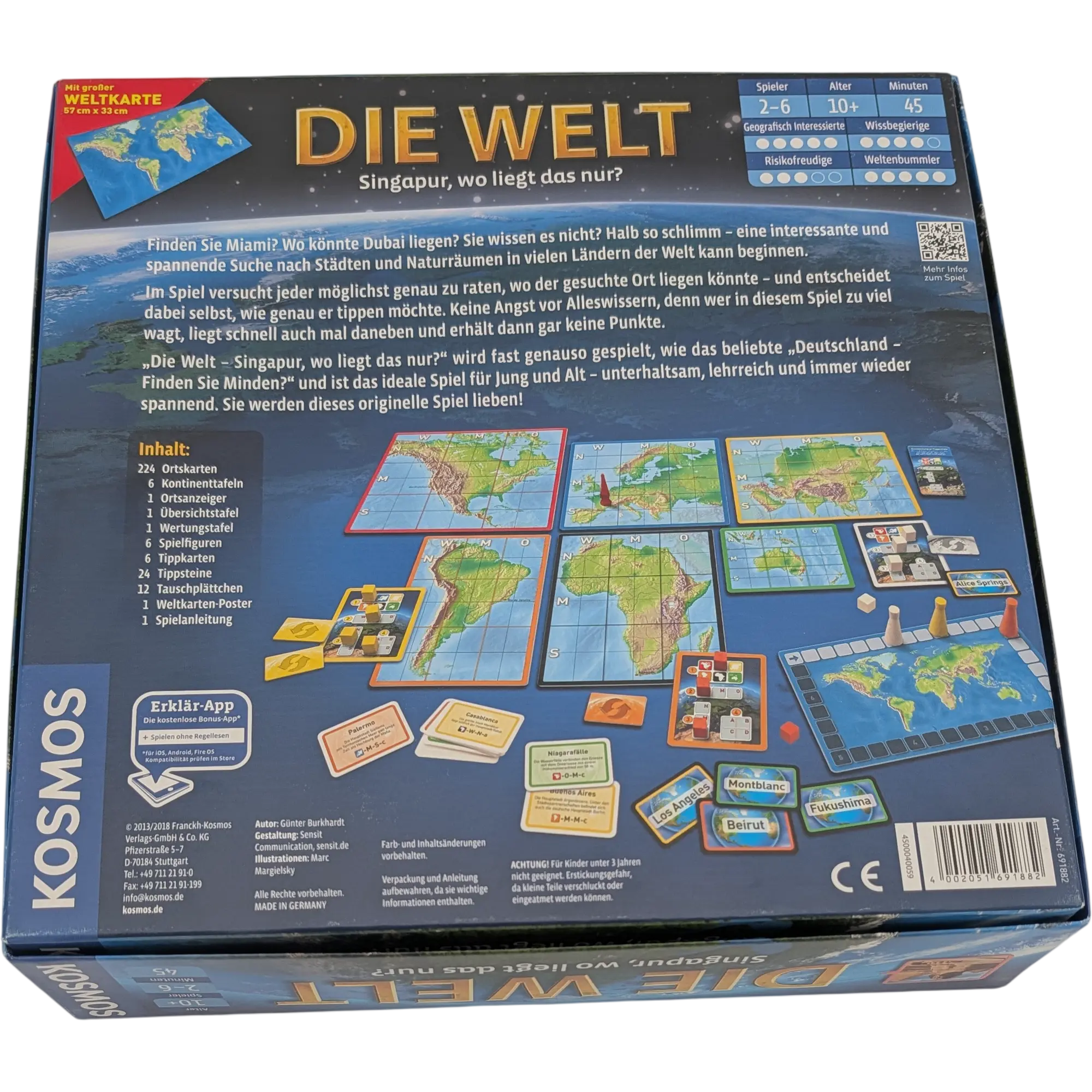 Kosmos Die Welt Singapur, wo liegt das nur?