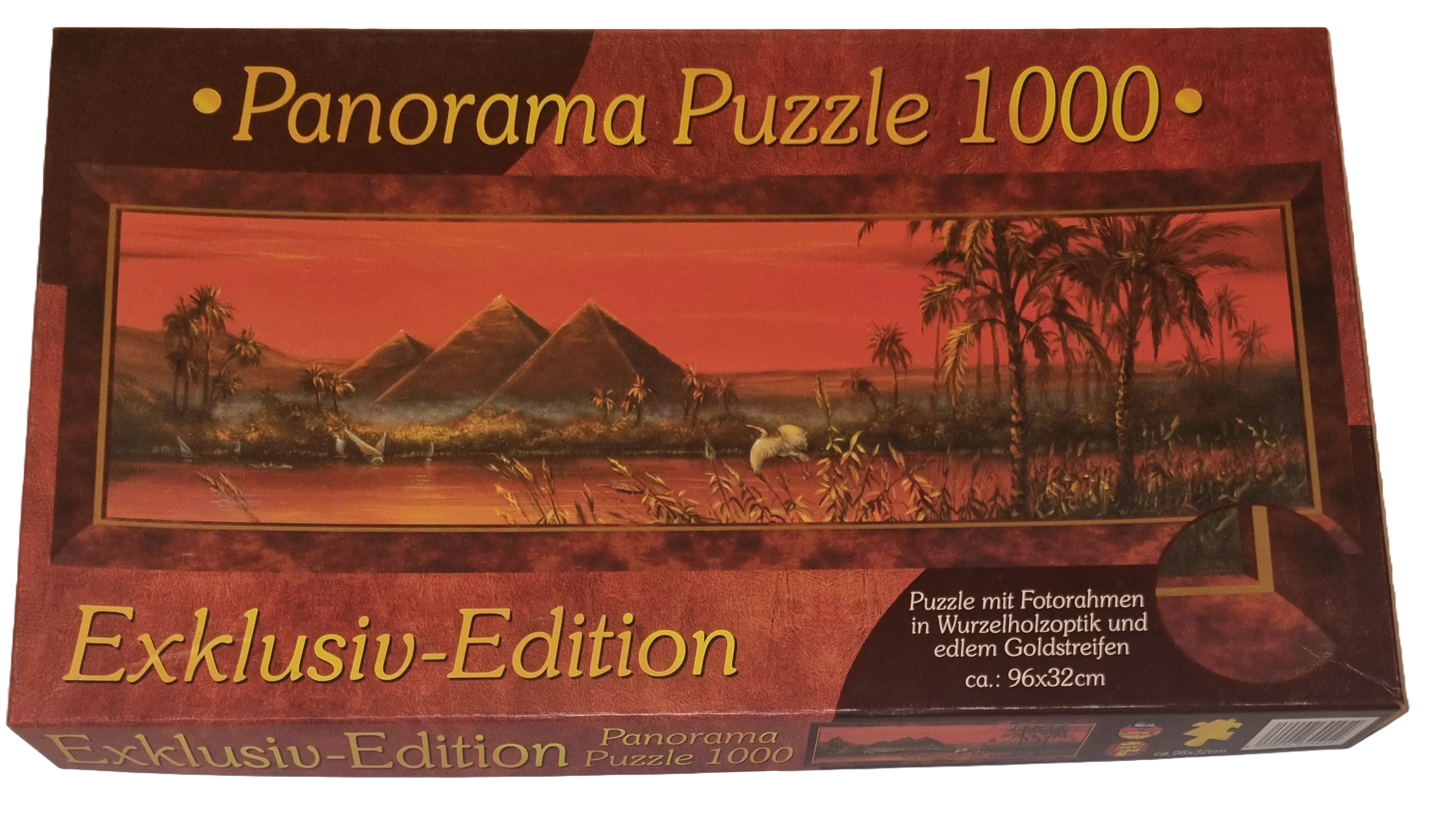 M.I.C. Puzzle Exklusiv-Edition Panorama Puzzle 1000 Teile 425.4 Pyramiden