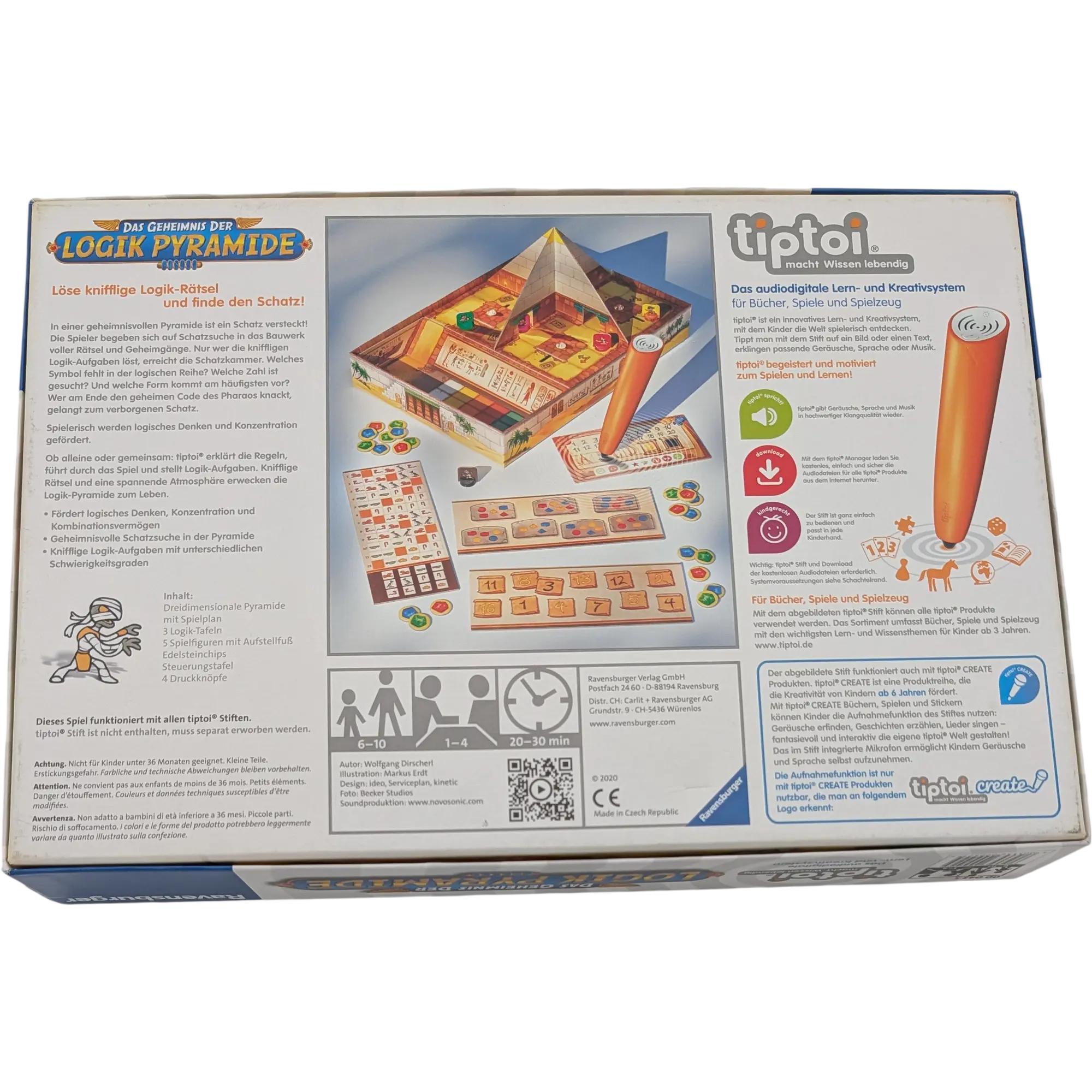 Ravensburger Tiptoi Das Geheimnis der Logik Pyramide 000425, Ansicht 2