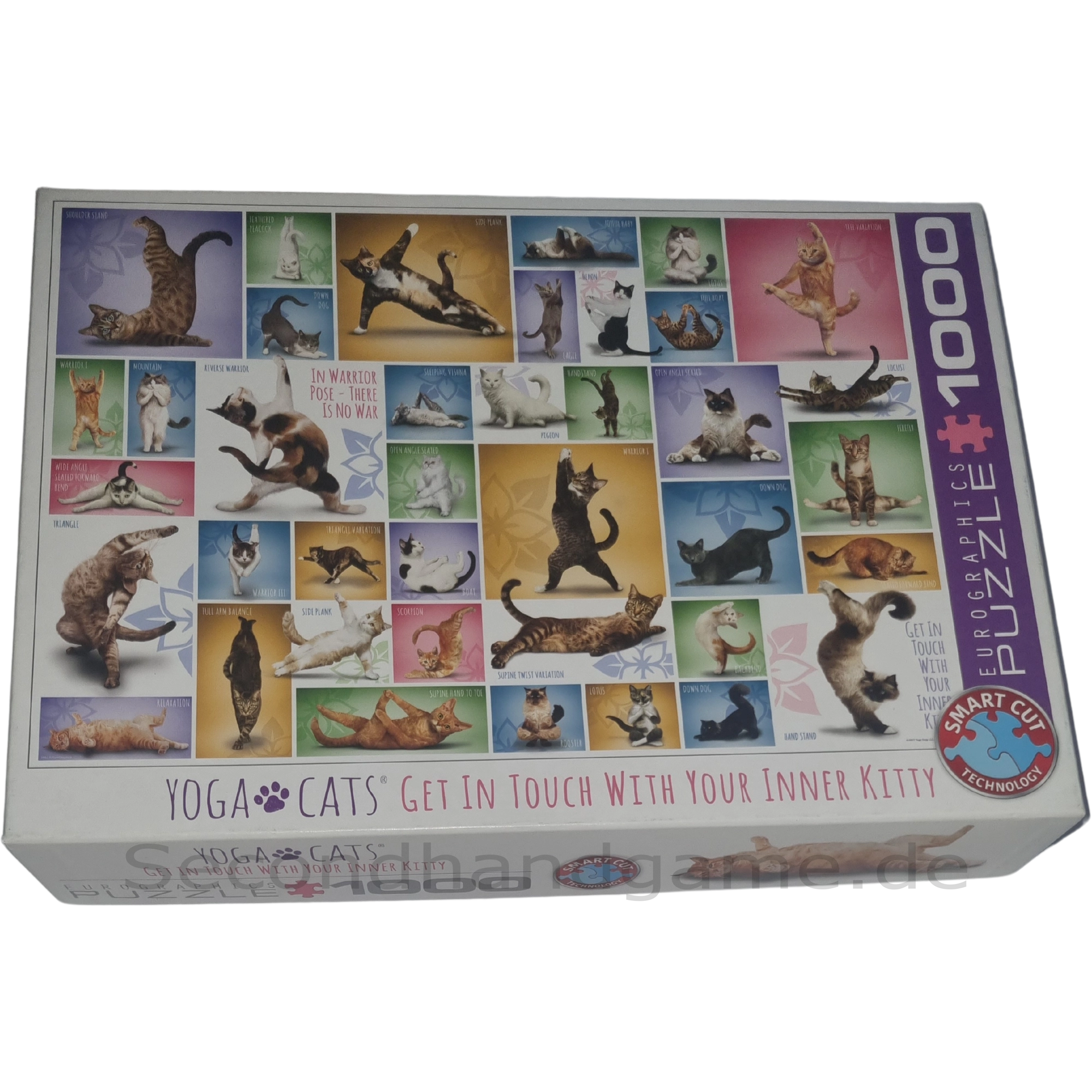 Eurographics Puzzle 1000 Teile Yoga Dogs Yoga Cats