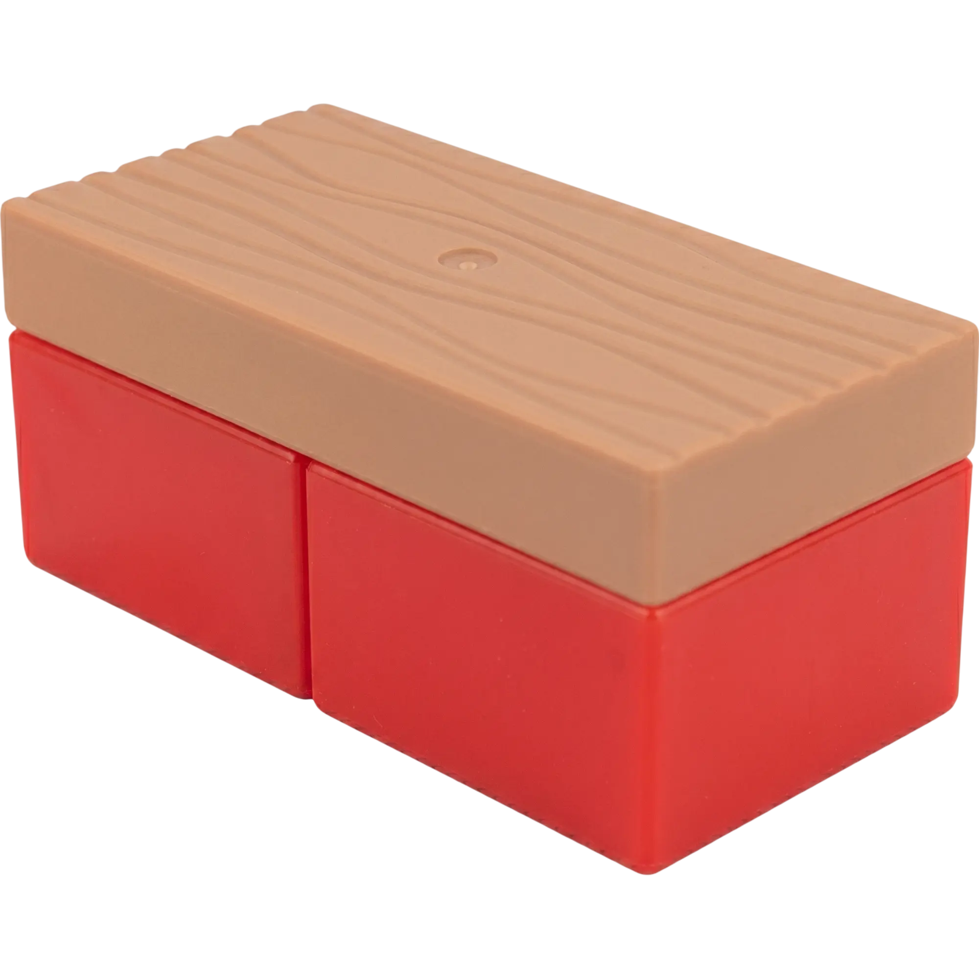 Lego Duplo Sofa Couch Wohnlandschaft Bank Holz Rot