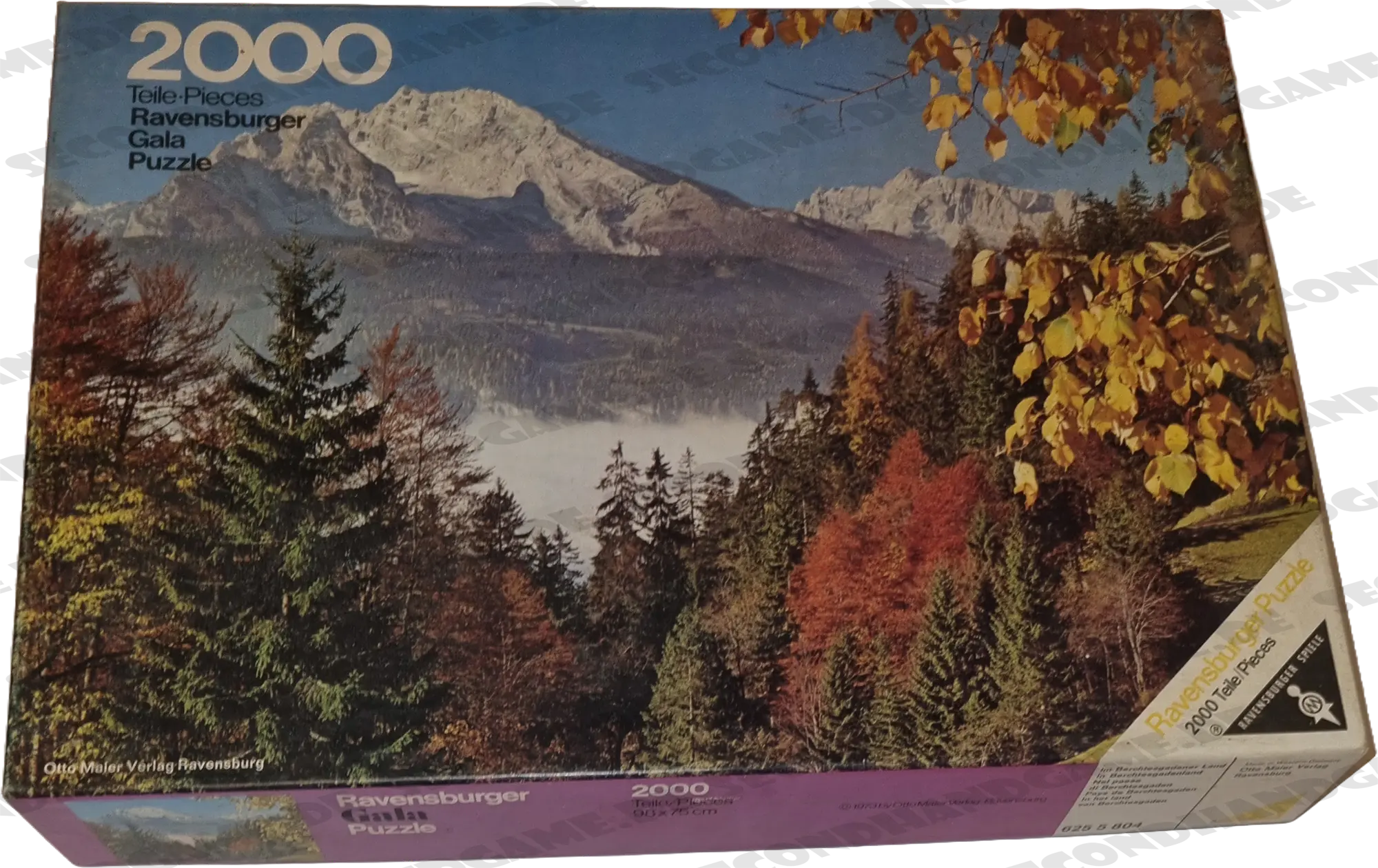 Ravensburger Gala Puzzle 2000 Teile 6255804 Im Berchtesgadener Land