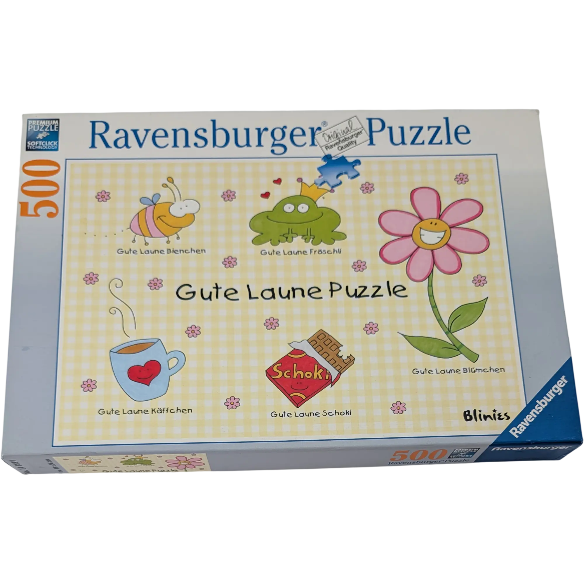 Ravensburger Premium Softclick Puzzle 500 Teile 141890 Gute Laune Puzzle