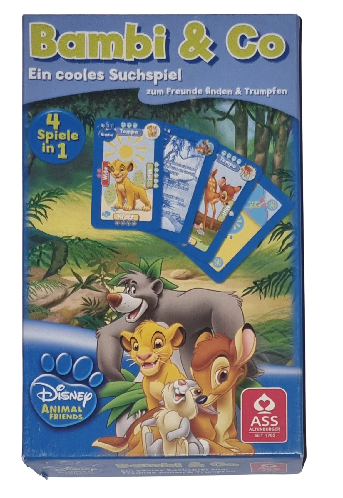 ASS Bambi & Co Ein cooles Suchspiel 4 Spiele in 1