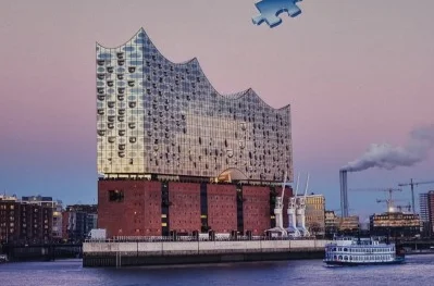 Ravensburger Puzzle Premium softclick Deutschland Collection 1000 Teile 197842 Elbphilharmonie Hamburg, Ansicht 2