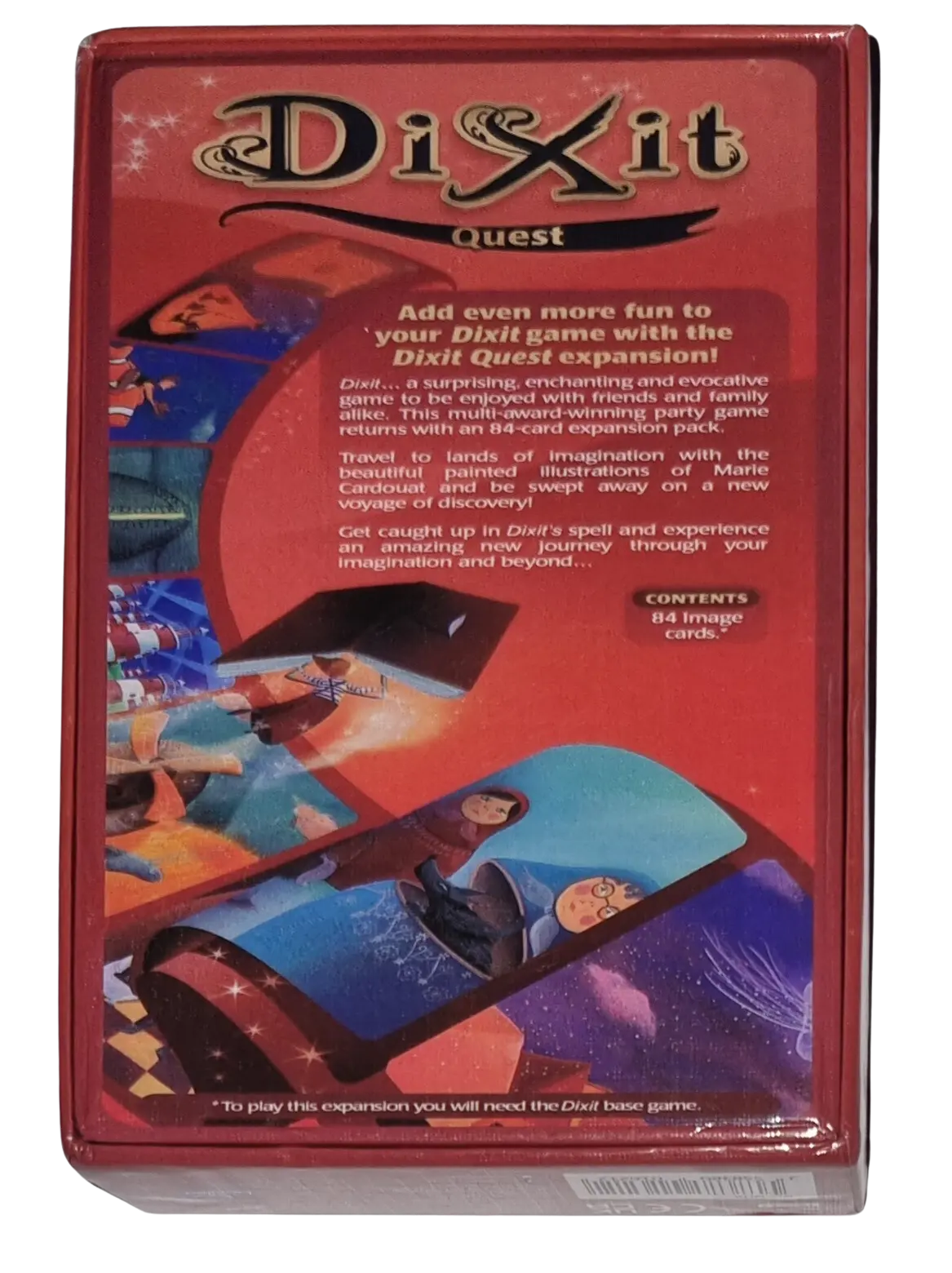 Asmodee Dixit 2 mit 84 Bildkarten Dixit Quest