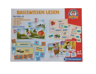 Clementoni Basiswissen Lesen
