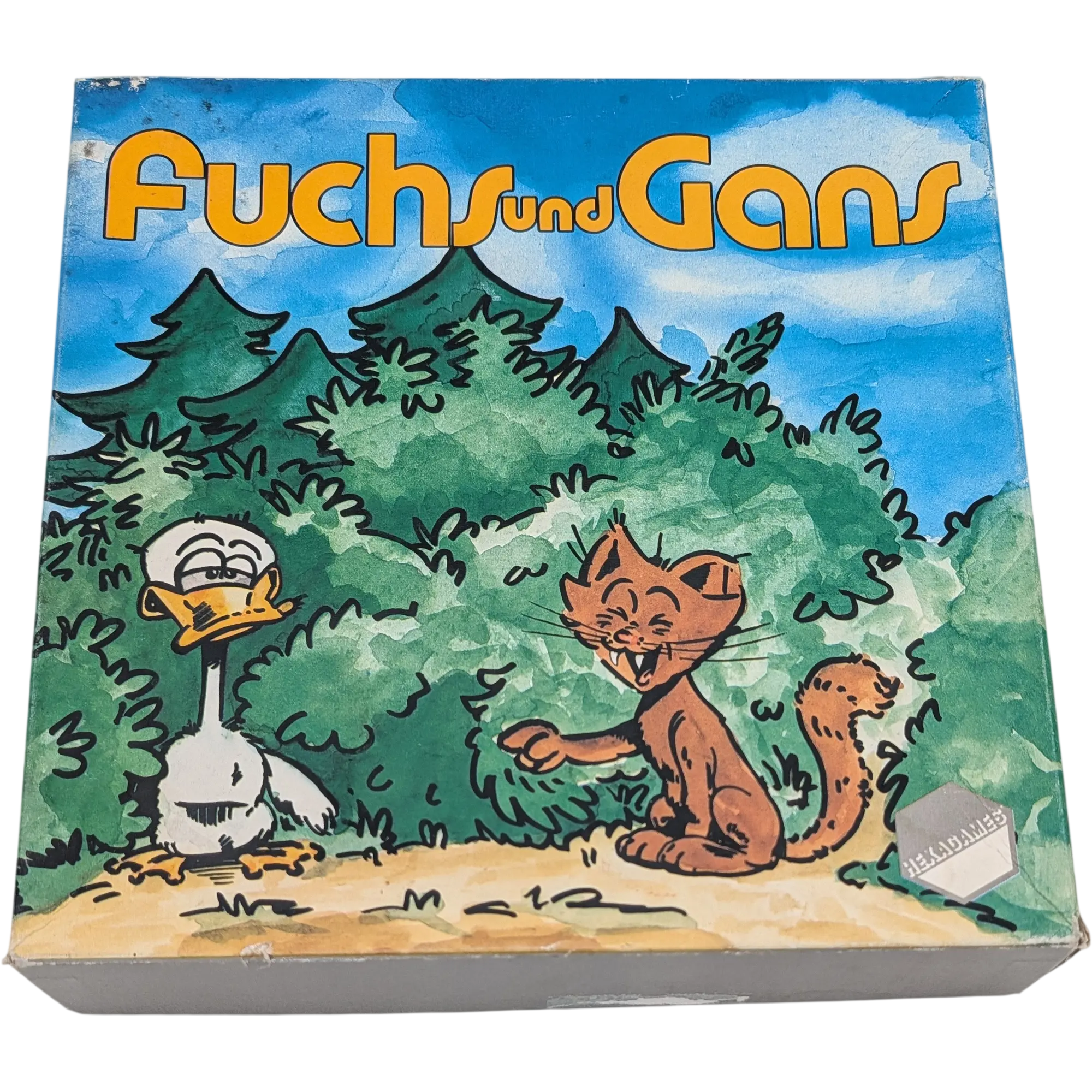 Hexagames Fuchs und Ganz Holz