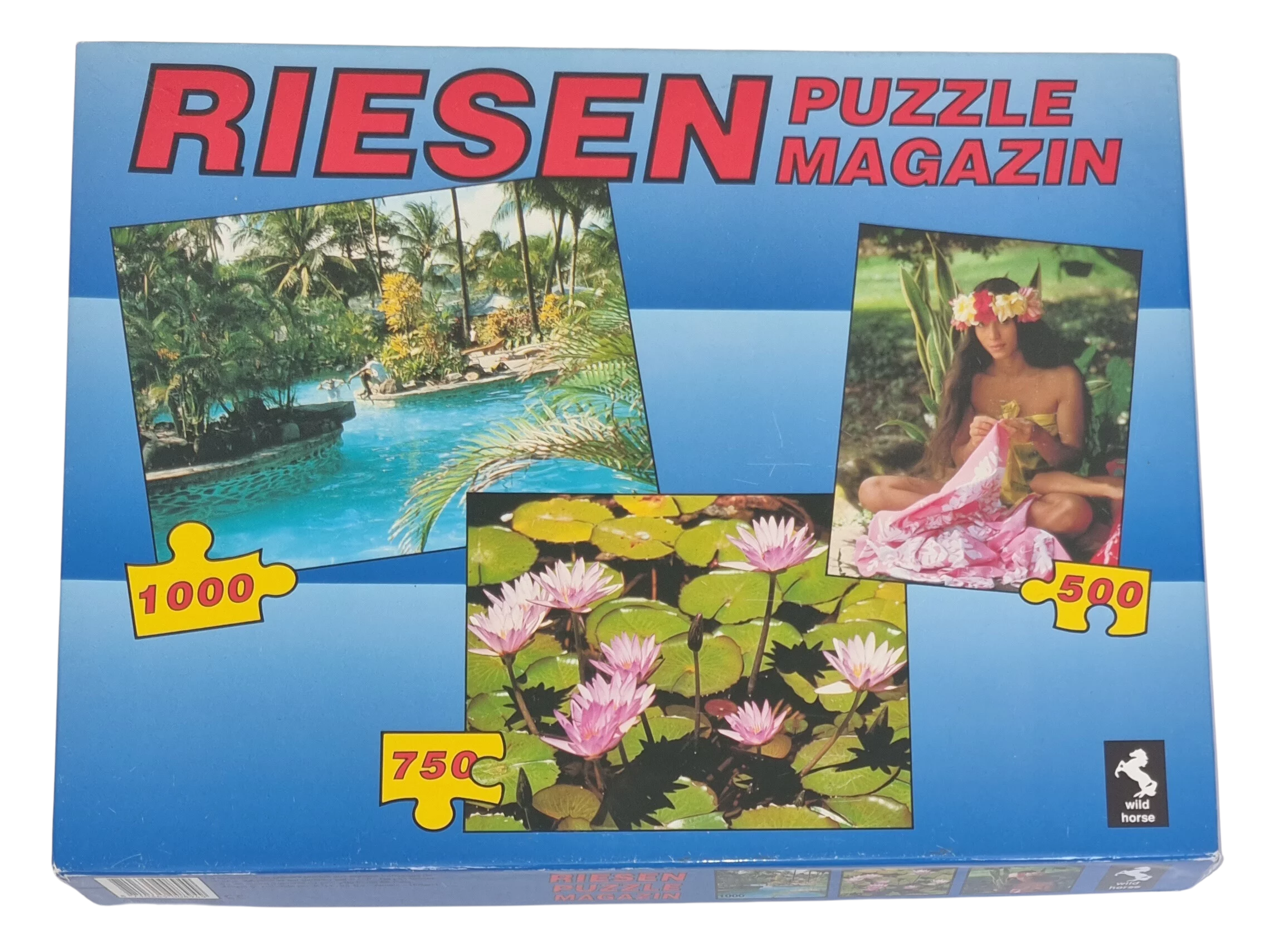 Wild Horse Puzzle 500, 750, 1000 Teile Riesen Puzzle Magazin