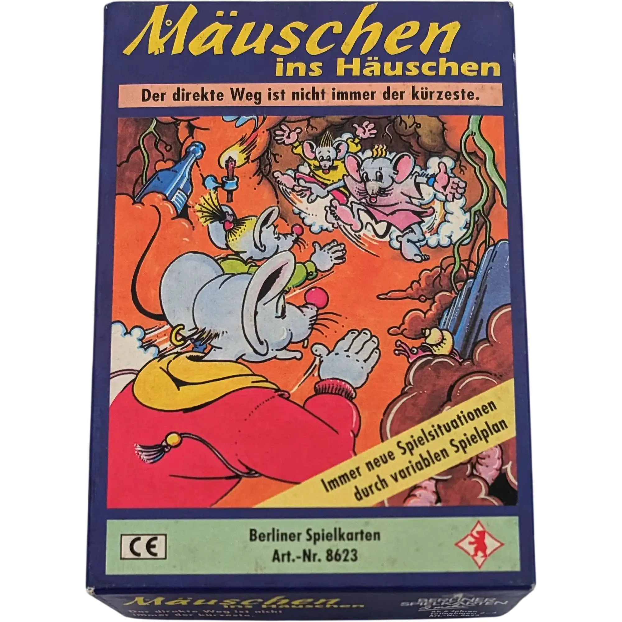 Berliner Spielkarten Mäuschen ins Häuschen 8623