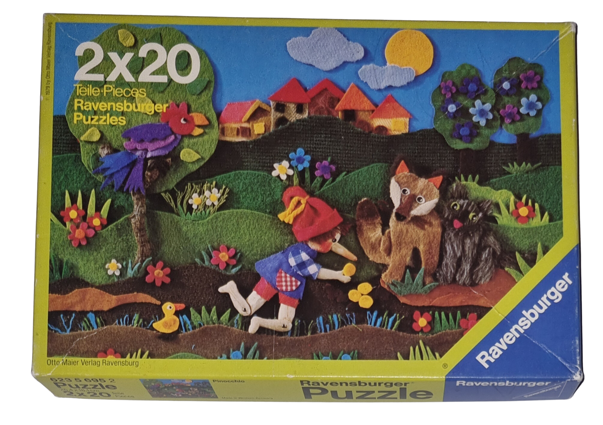 Ravensburger Puzzle 2x20 Teile Pinocchio 62356952