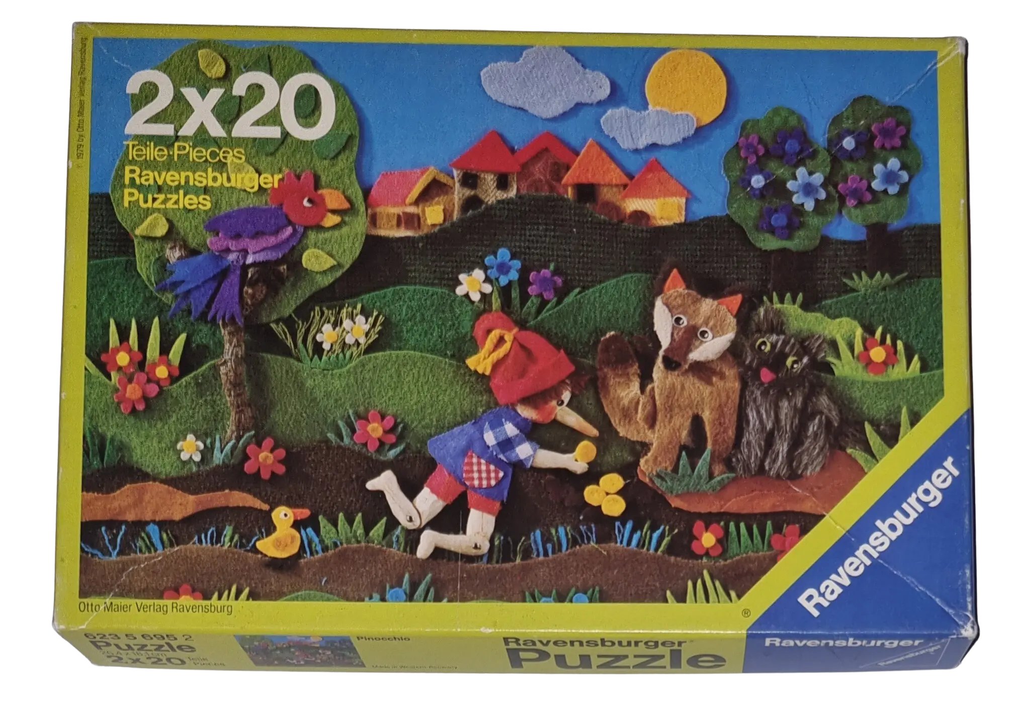 Ravensburger Puzzle 2x20 Teile Pinocchio 62356952