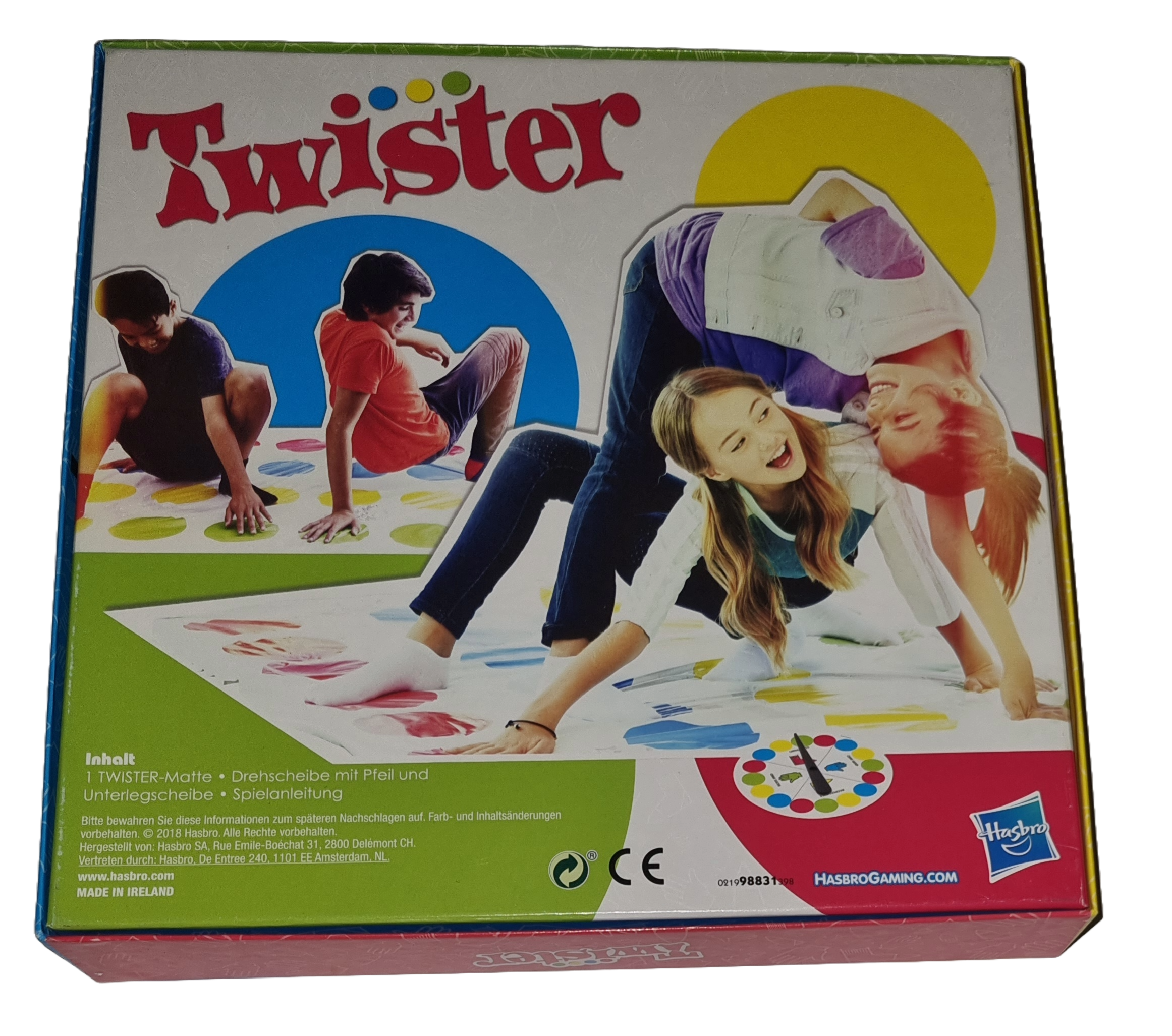 Hasbro Twister Verknotungsgefahr