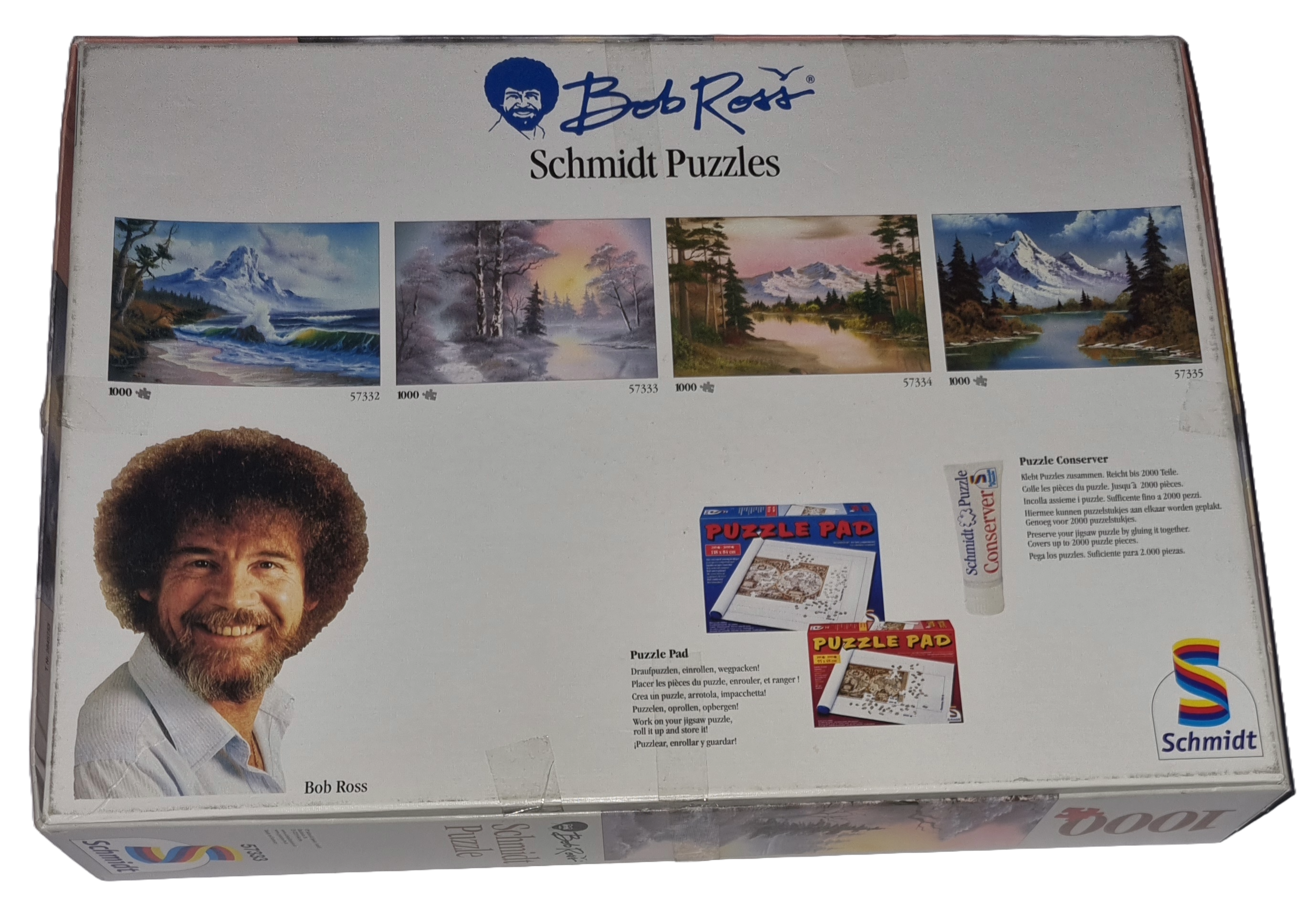 Schmidt Puzzle Quality 1000 Teile 57333 Bob Ross Sonnenuntergang