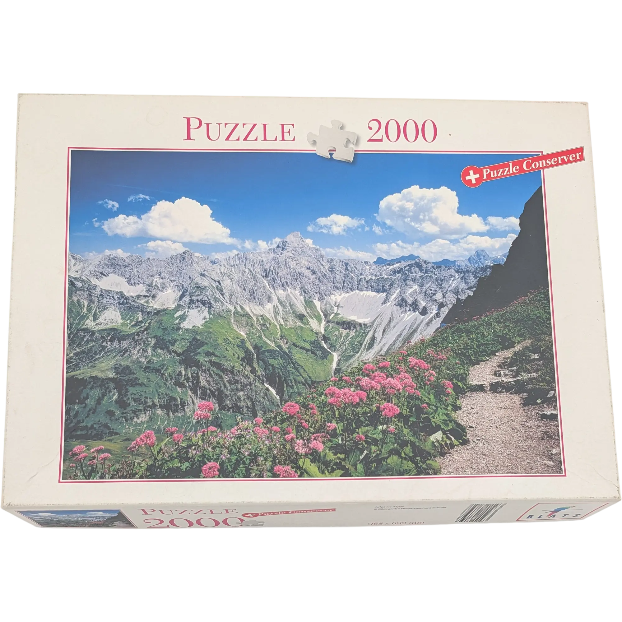 Blatz Puzzle 2000 Teile 57752 Allgäuer Alpen