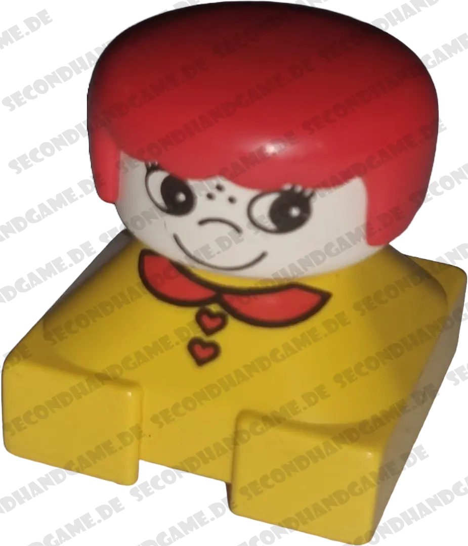 Lego Duplo Figur 2327 Junge mit roten Haaren und Sommersprossen