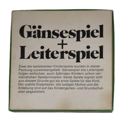 Berliner Spiele Gänsespiel + Leiterspiel