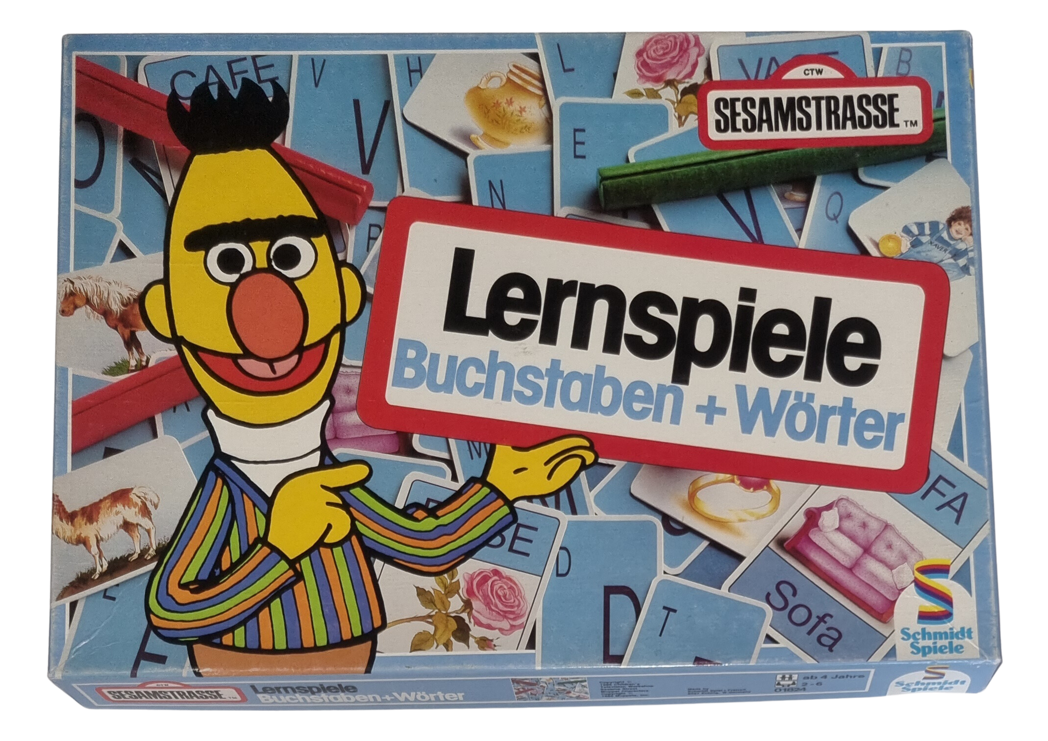Schmidt Sesamstrasse Lernspiele Buchstaben + Wörter 01824