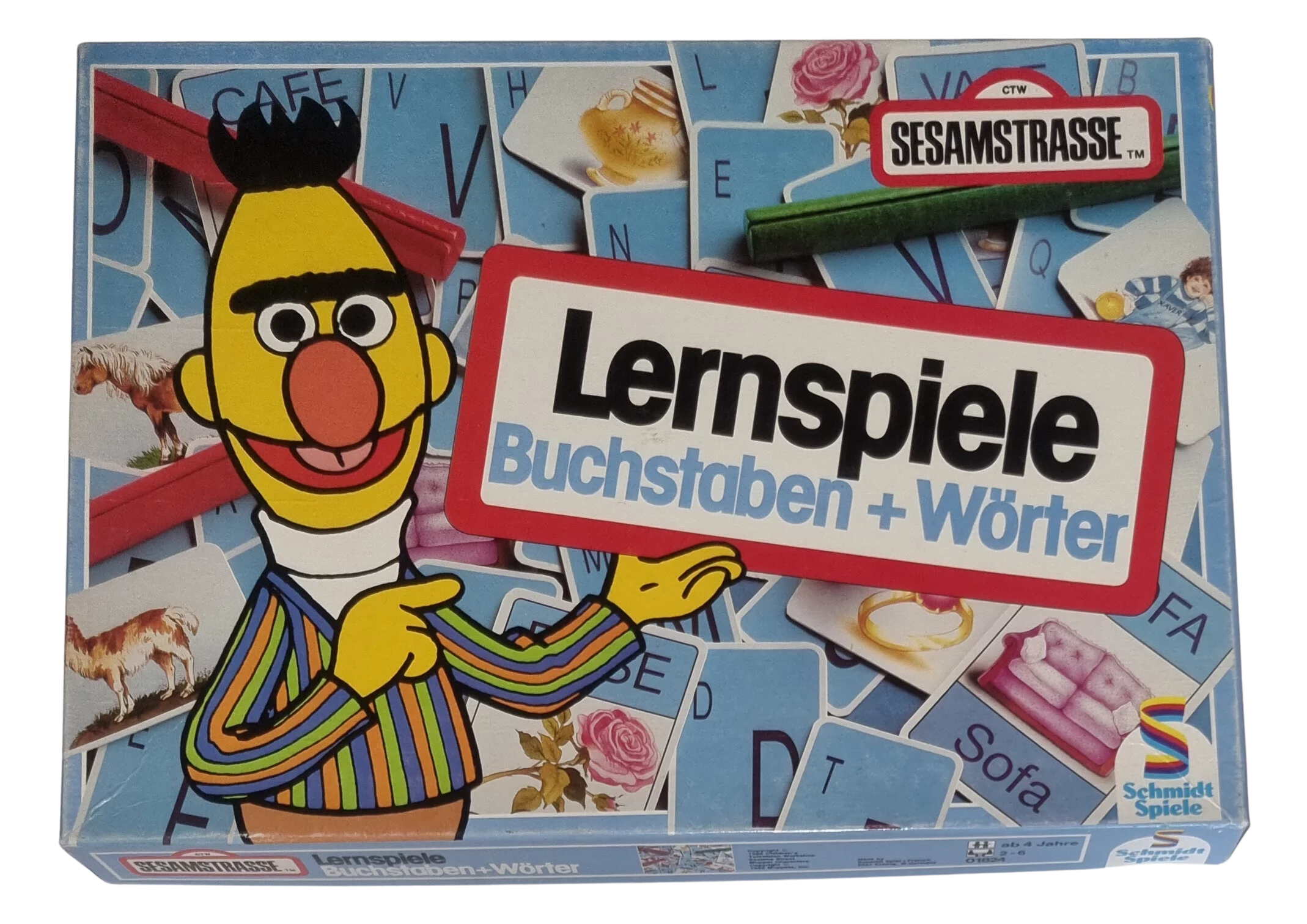 Schmidt Sesamstrasse Lernspiele Buchstaben + Wörter 01824