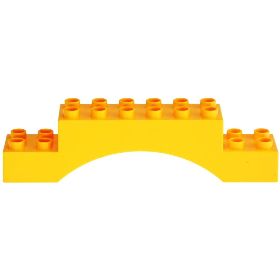 Lego Duplo 2x10x2 Brücke 51704 Orange Gelb