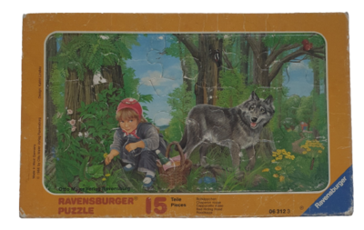 Ravensburger Puzzle 15 Teile Rotkäppchen 063123
