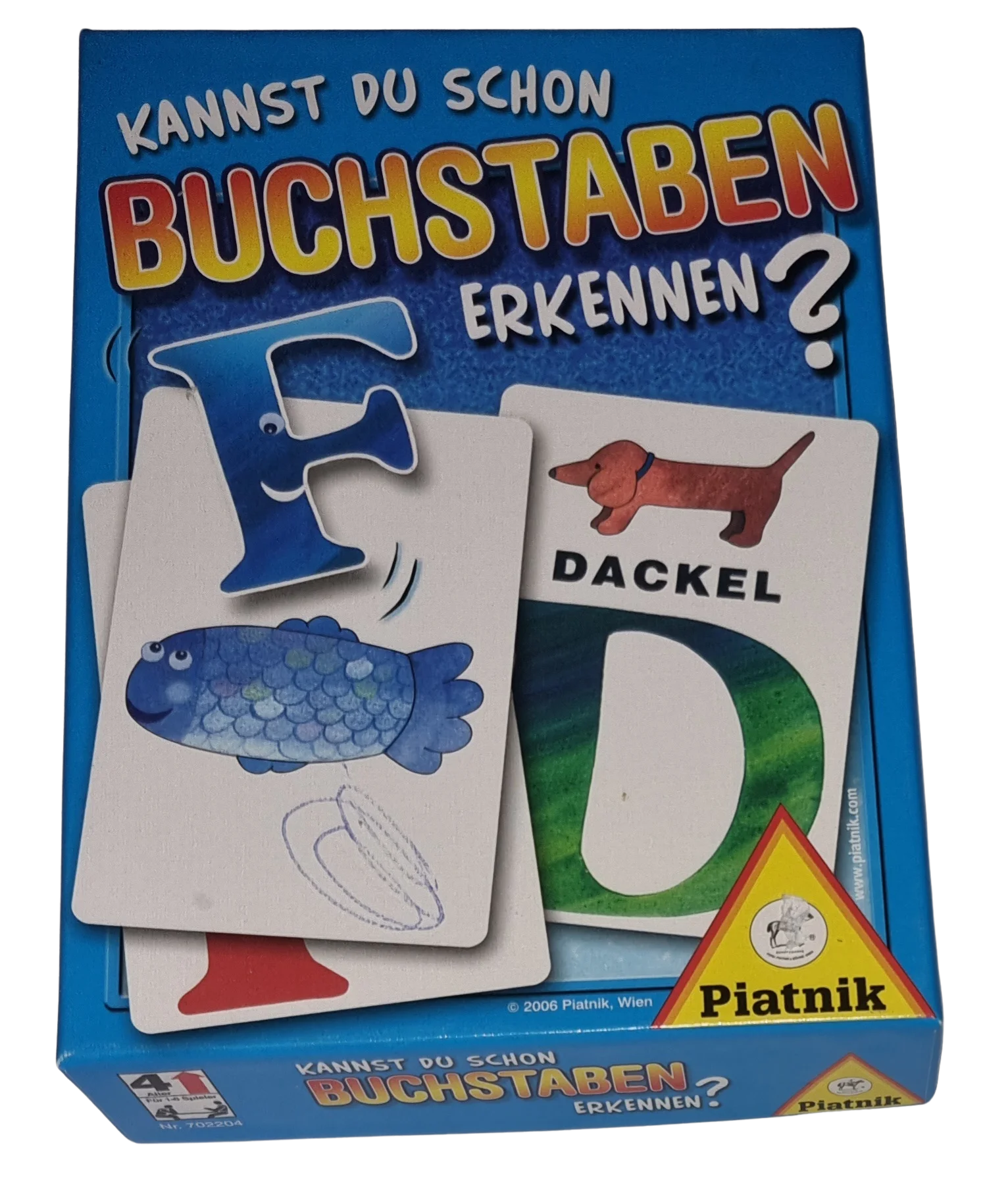 Piatnik Kannst du schon Buchstaben erkennen? 702204