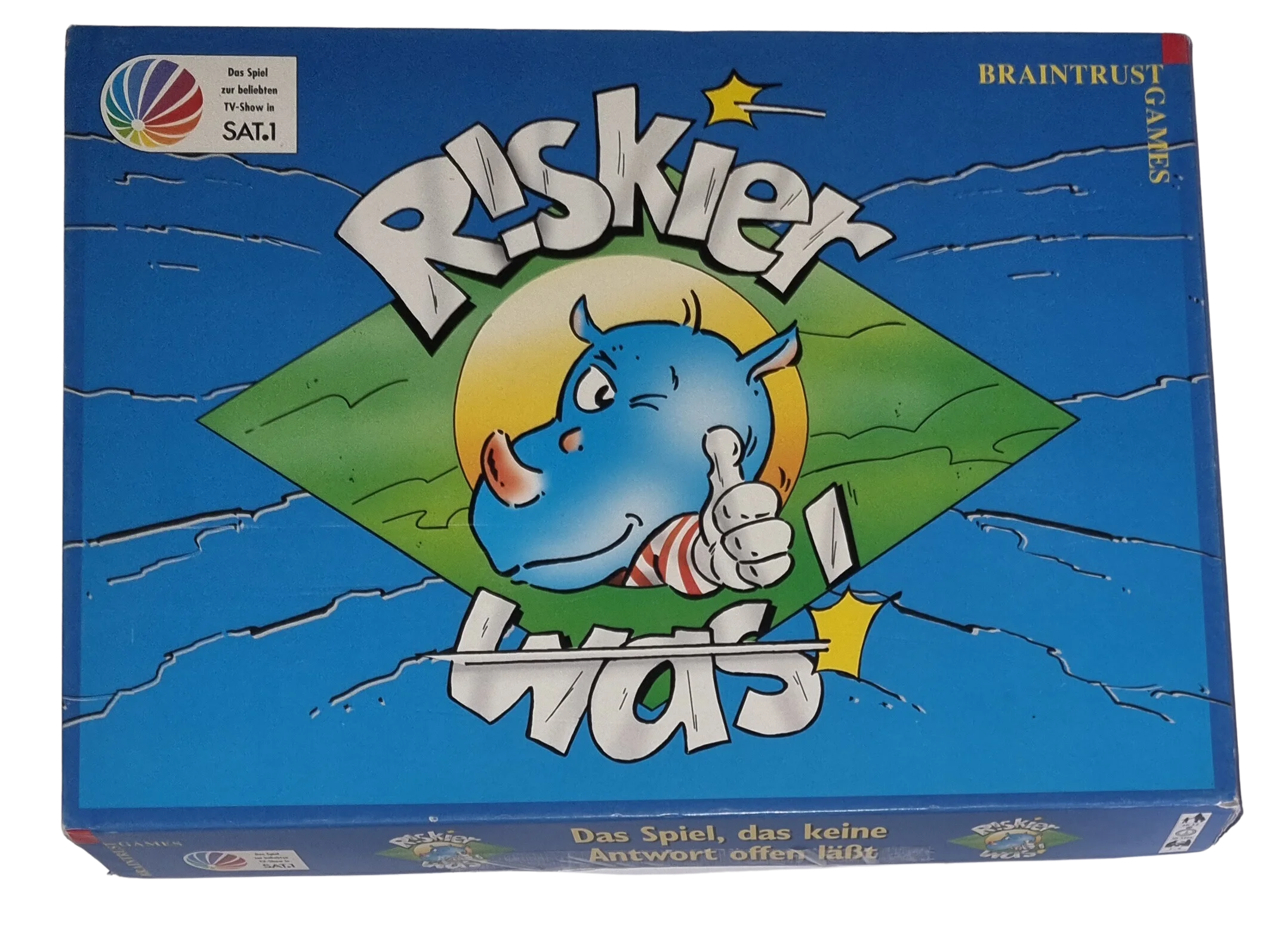 Braintrust Games Riskier was! Das Spiel, das keine Antwort offen lässt