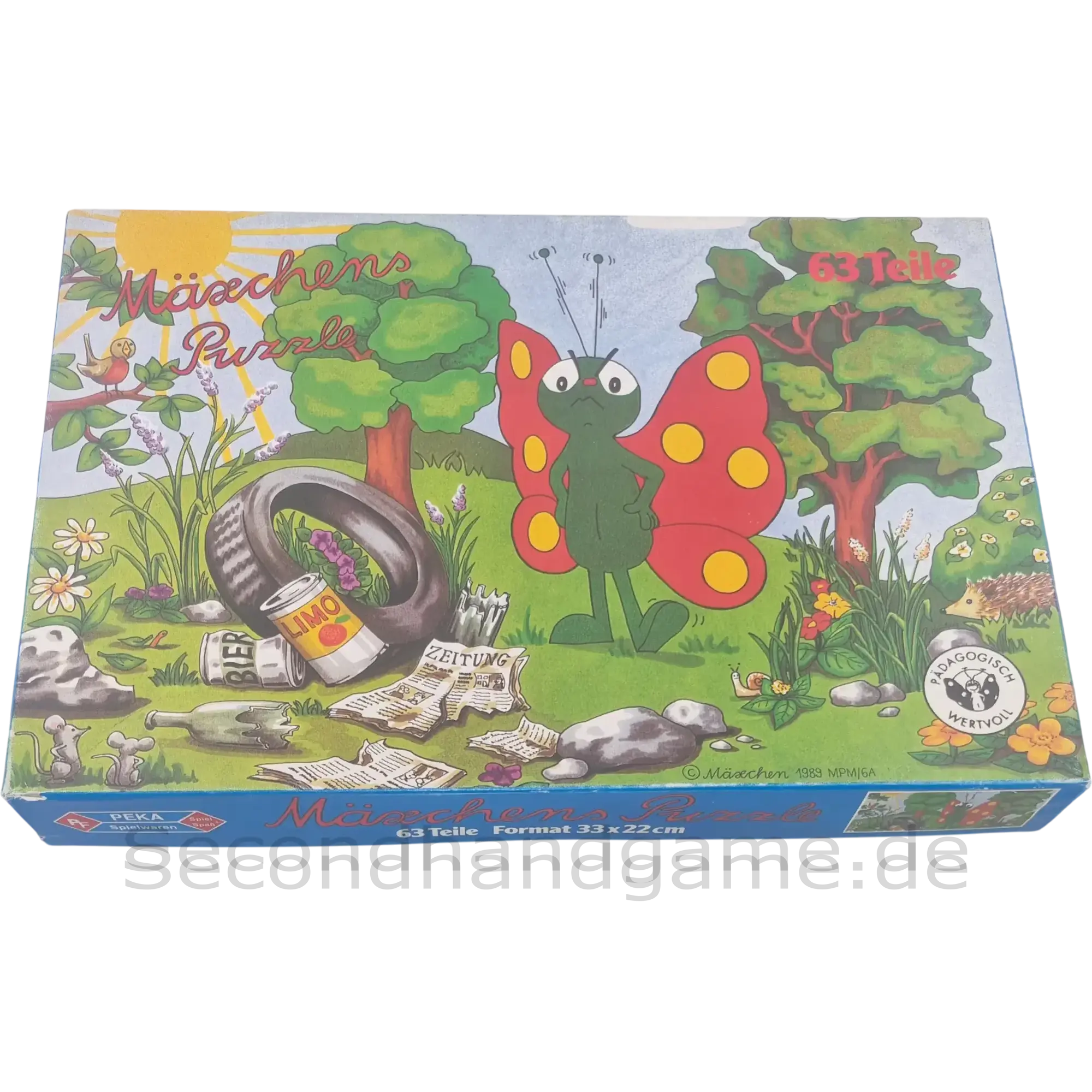 PEKA Spielwaren Puzzle Mäxchens Puzzle 63 Teile