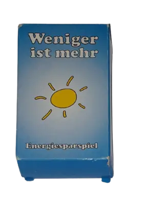 Energiespiel Weniger ist mehr