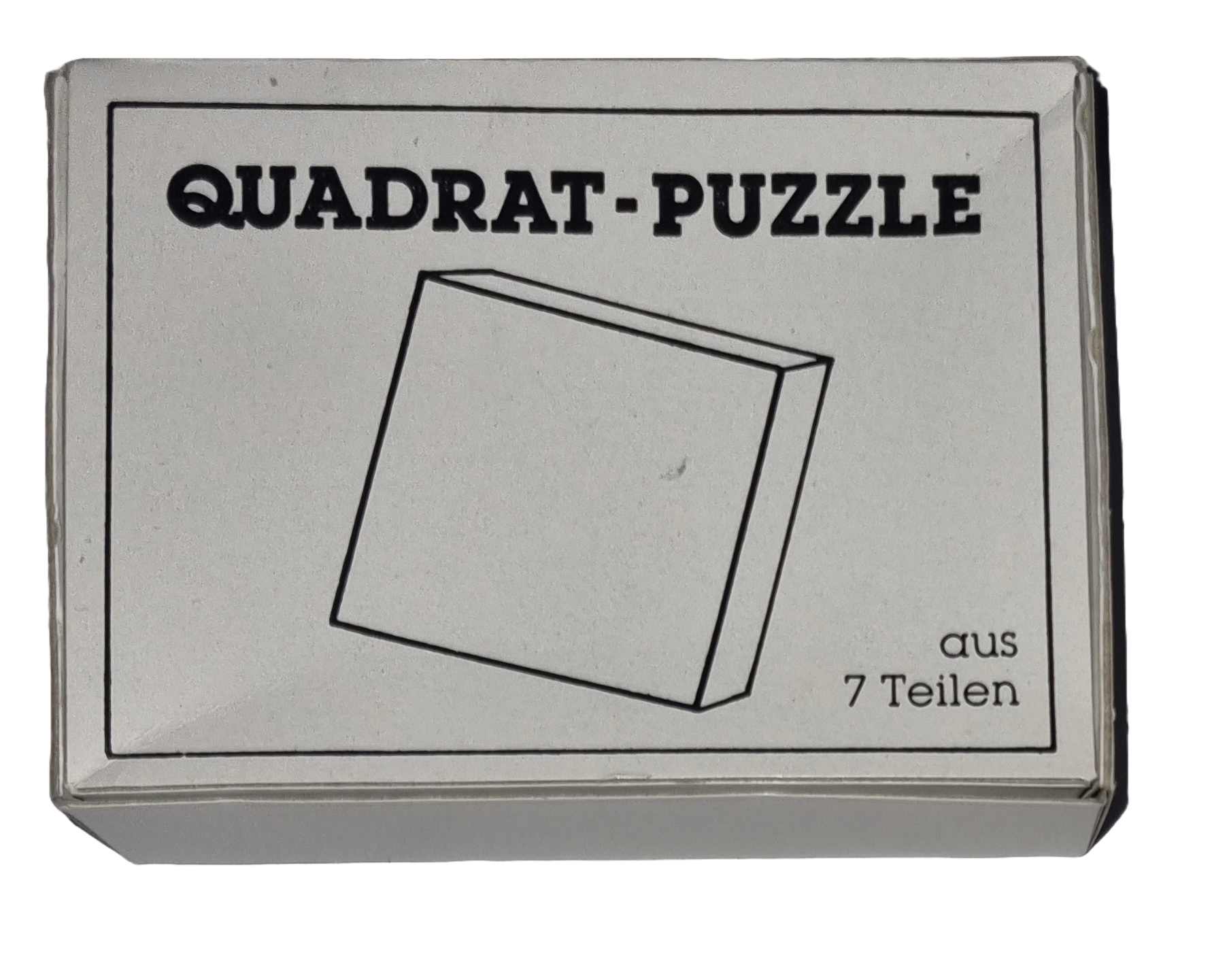 Quadrat-Puzzle aus 7 Teilen Minispiele