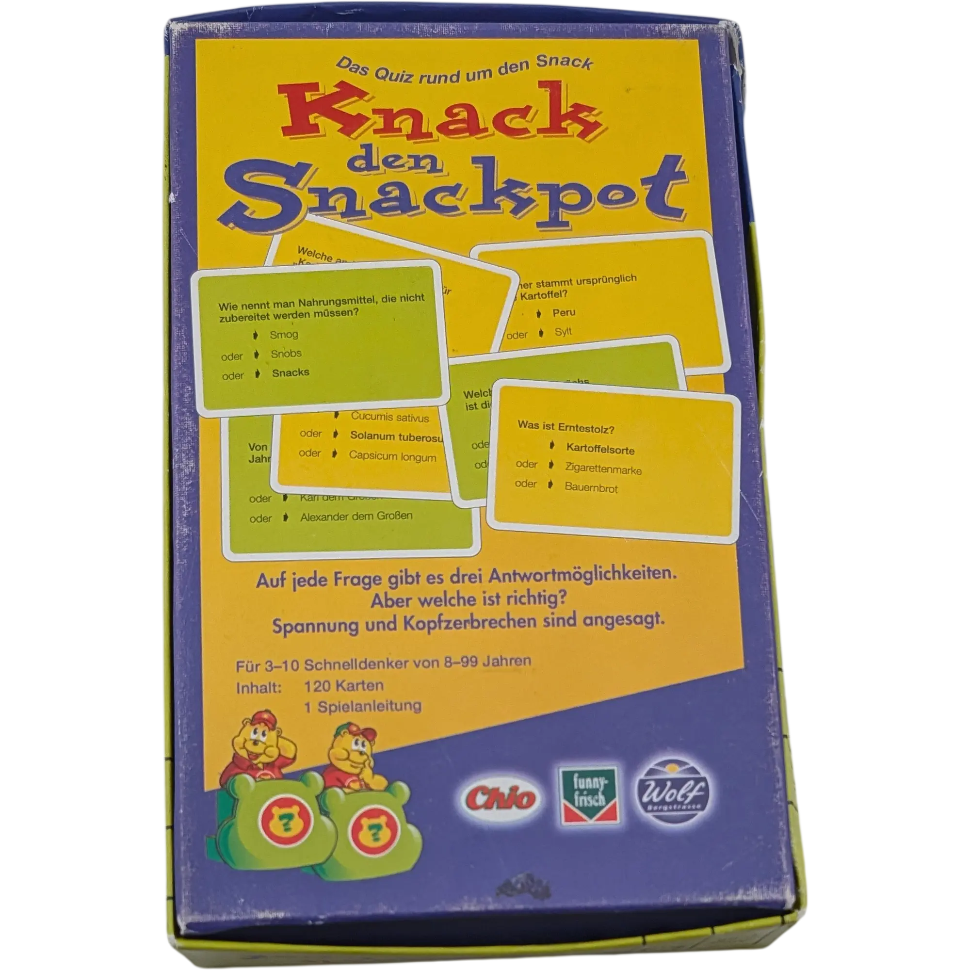 Knack den Snackpot Das Quiz rund um den Snack Chio funny-frisch