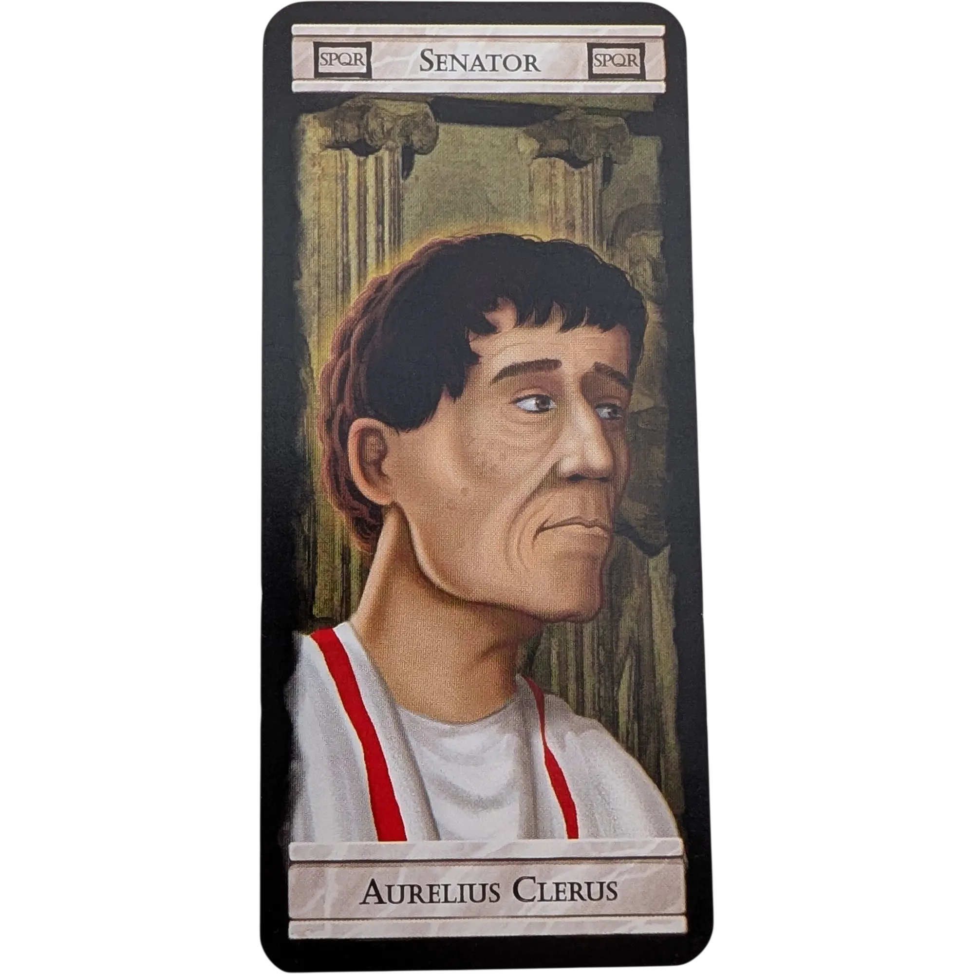 Kosmos Caesar & Cleopatra Ersatzteile Karte Patrizier Senator Aurelius Clerus