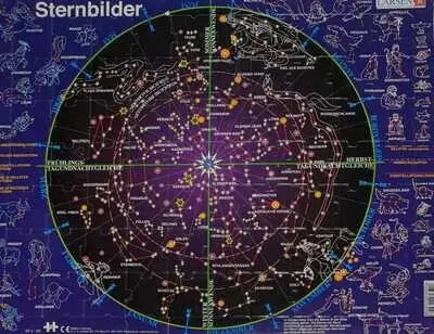Larsen Rahmenpuzzle Sternbilder 70 Teile