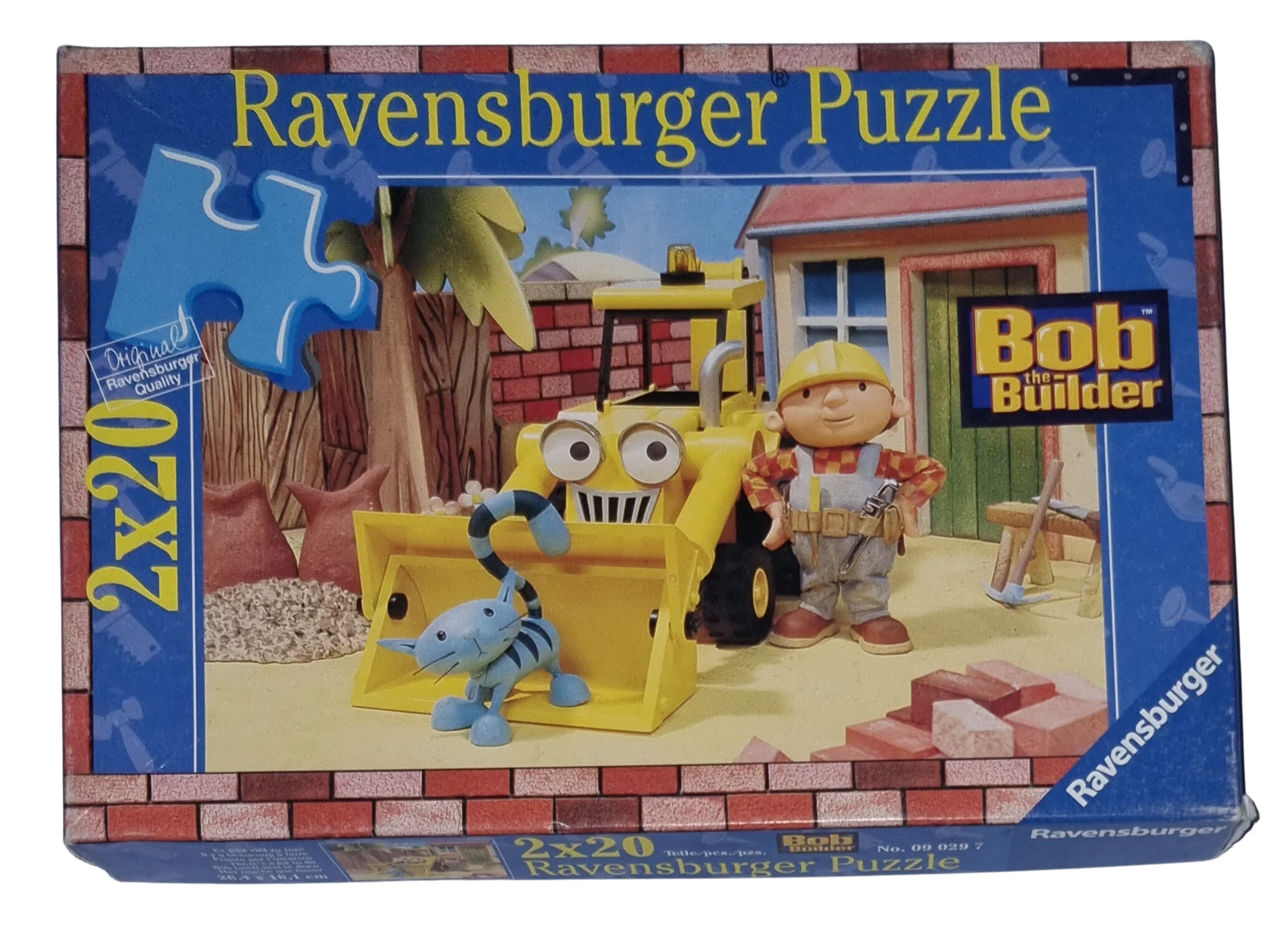 Ravensburger Bob der Baumeister Puzzle 2 x 20 Teile 090297 Es gibt viel zu tun!