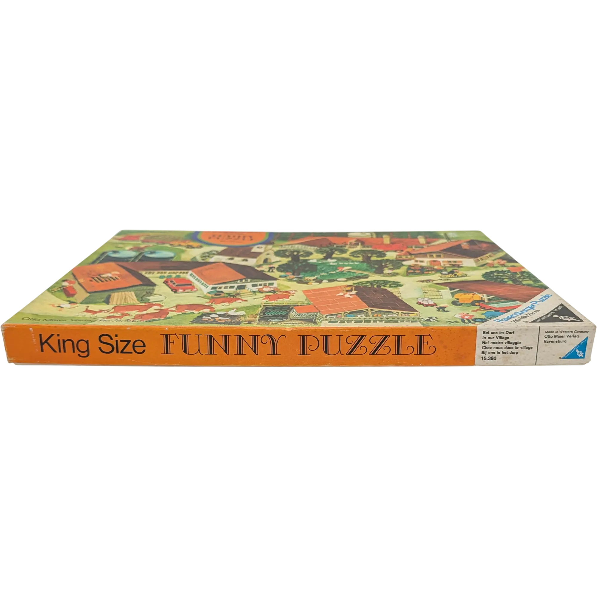 Ravensburger King Size Funny Puzzle 280 Teile 15380 Bei uns im Dorf