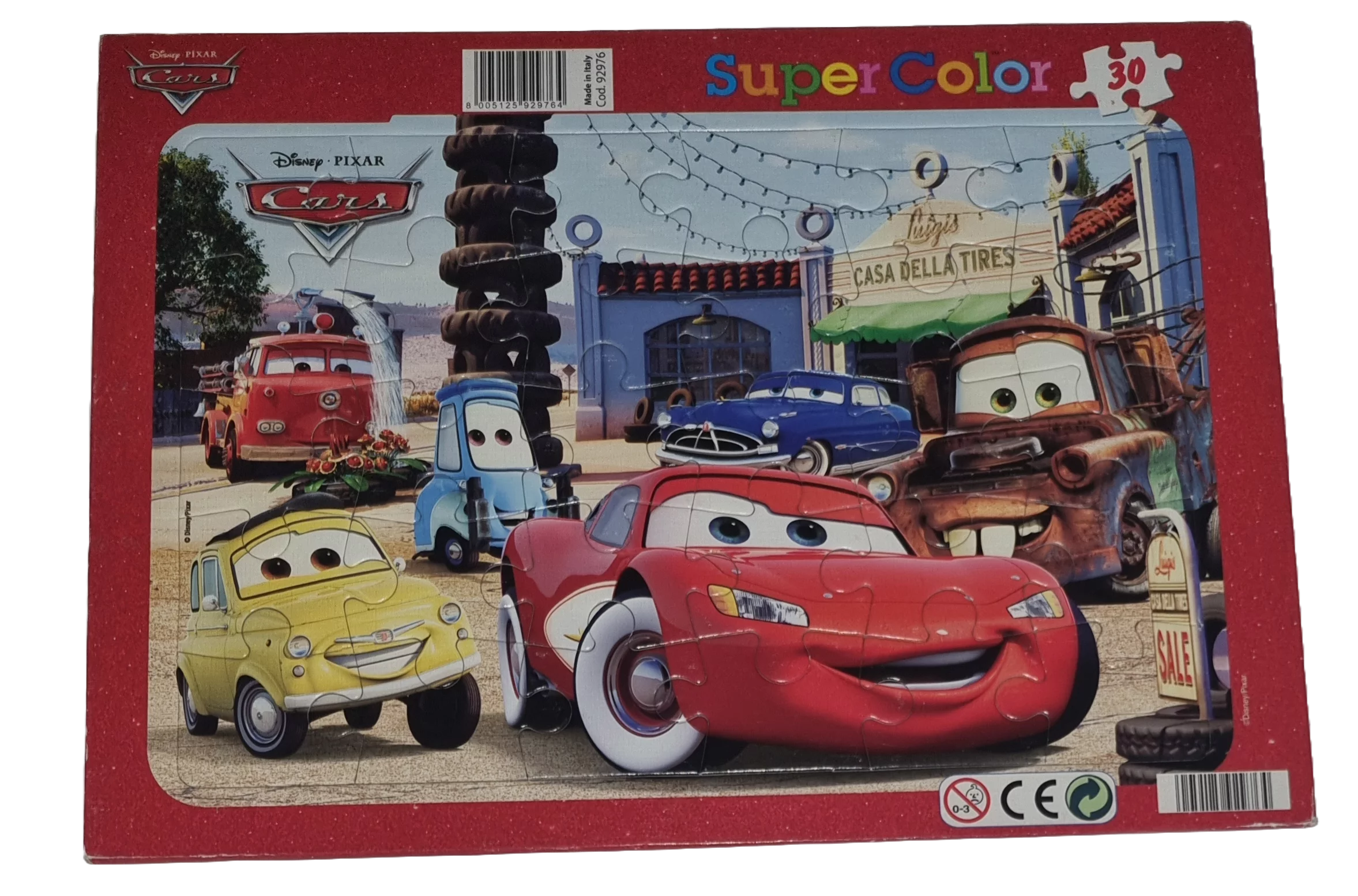 Clementoni Disney Pixar Cars Super Color 30 Teile 92976