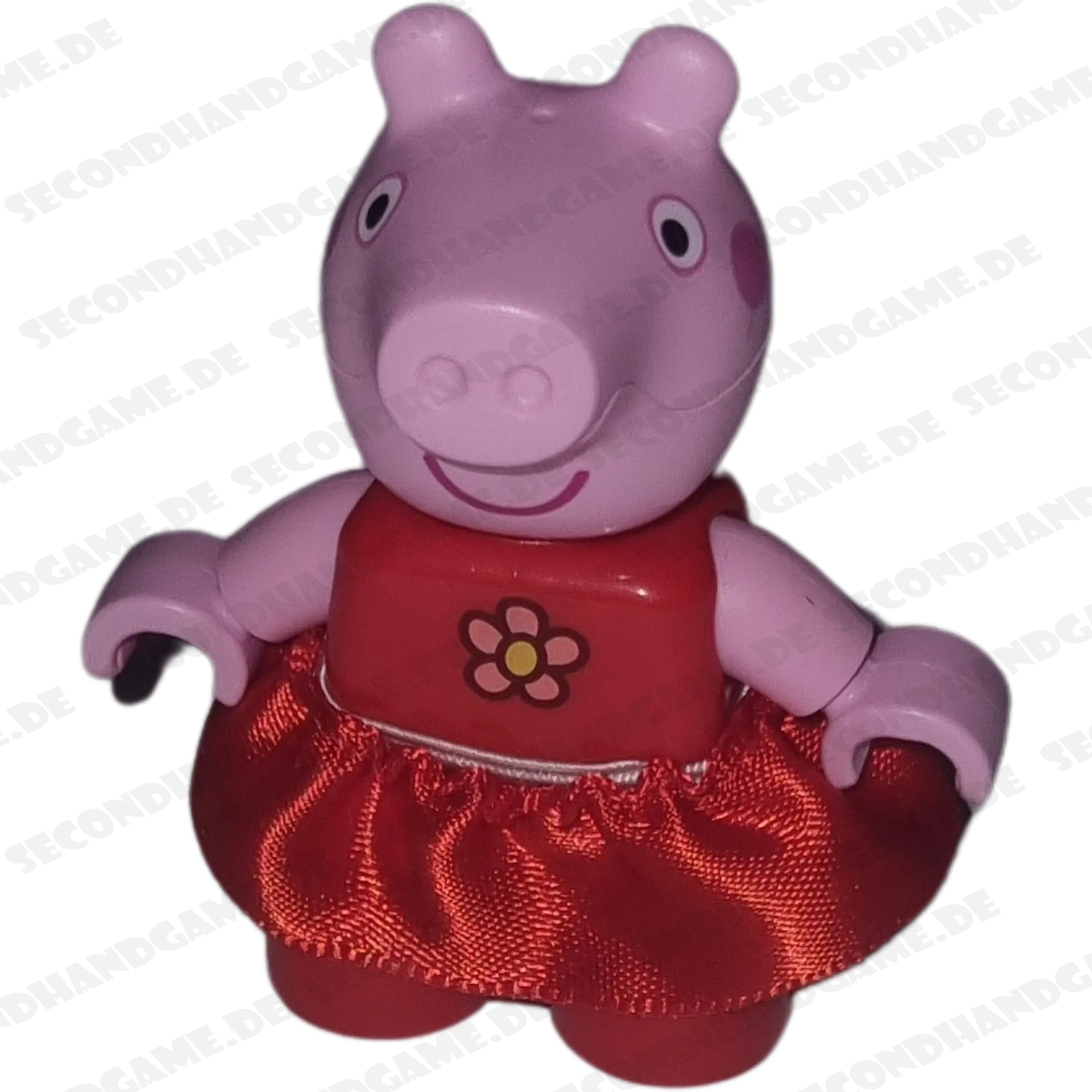 Lego Duplo Peppa Pig Peppa Wutz Figur mit Stoffrock