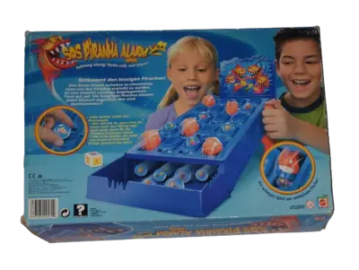 Mattel S.O.S. Piranhia Alarm Spiel