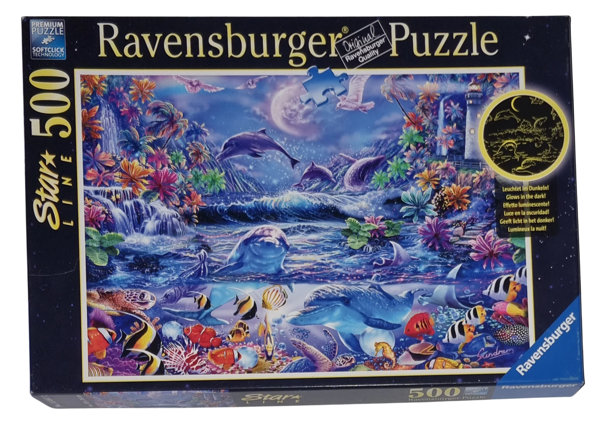 Ravensburger Premium Soft Star Line Puzzle 500 Teile 150472 Im Zauber des Mondlichts