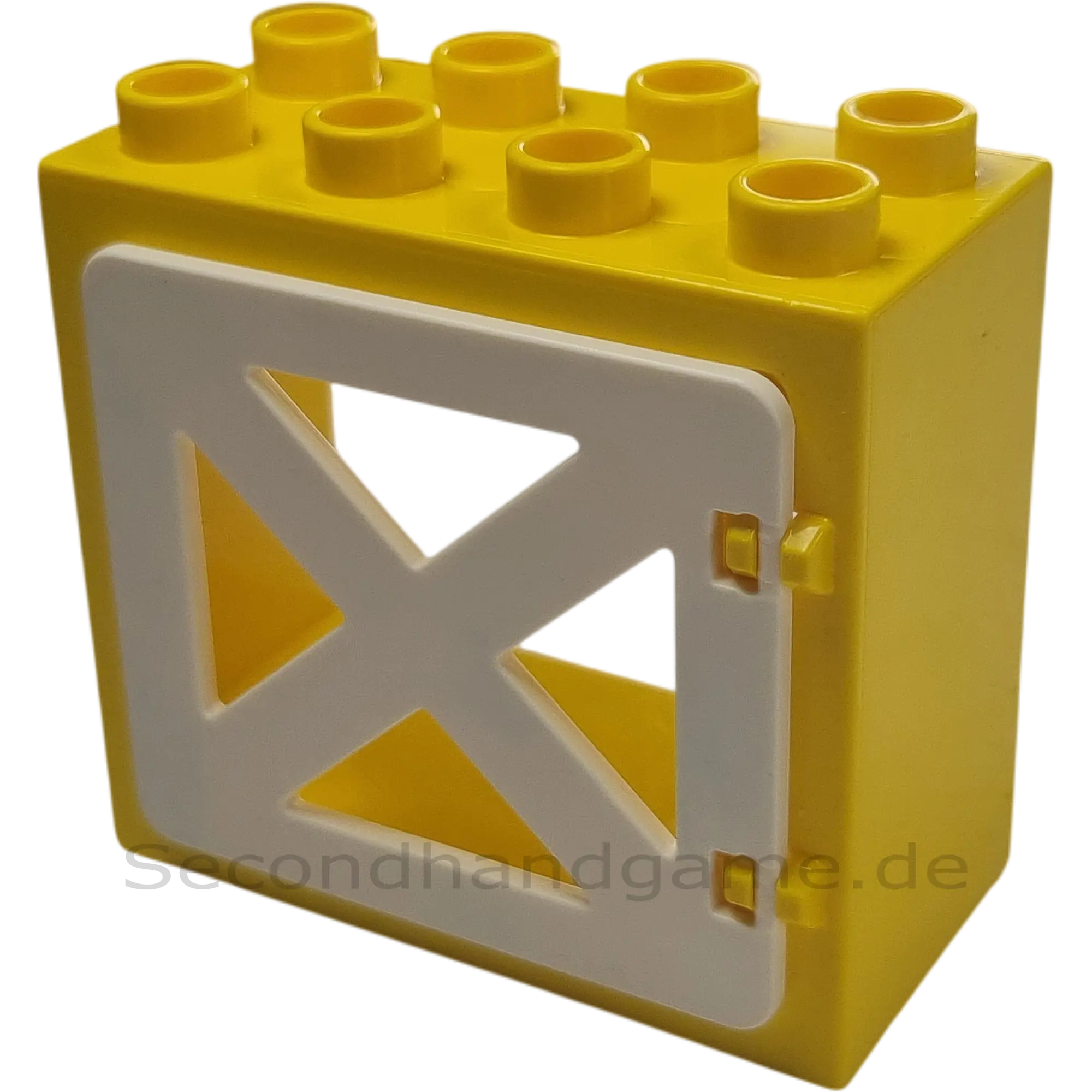 Lego Duplo 61649 Fenster 2x4 Gelb Weiß X-Fenster 