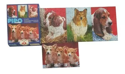 Berliner Spielkarten Pipo Hunde Puzzle