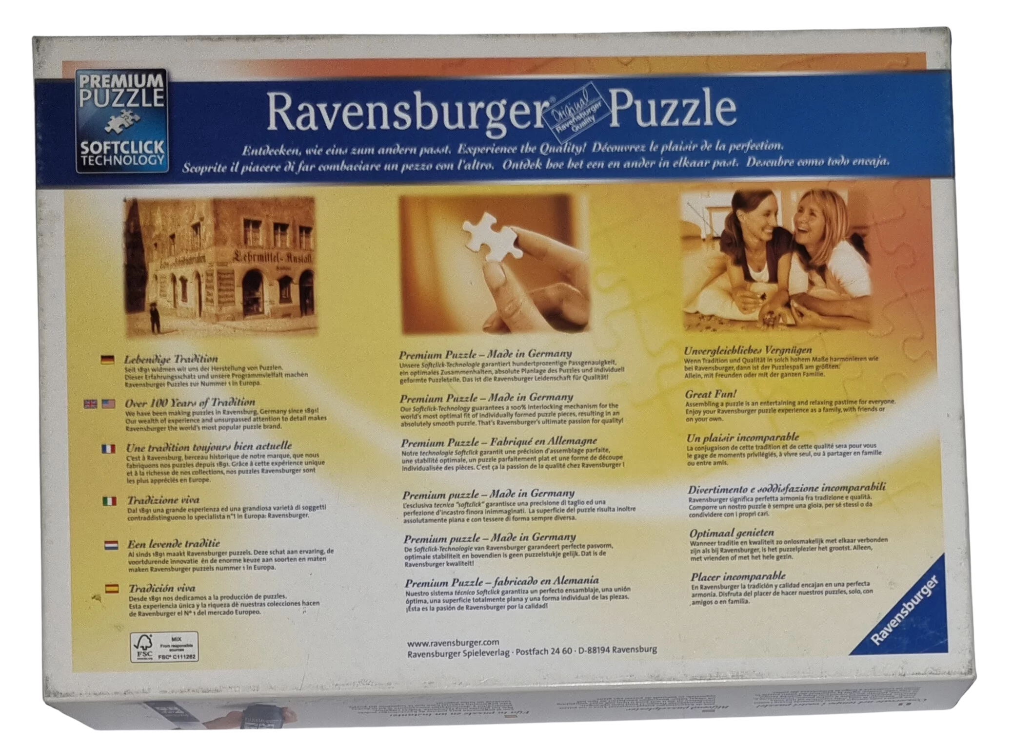 Ravensburger Puzzle Deutschland Collection 1000 Teile 194575 Hamburg