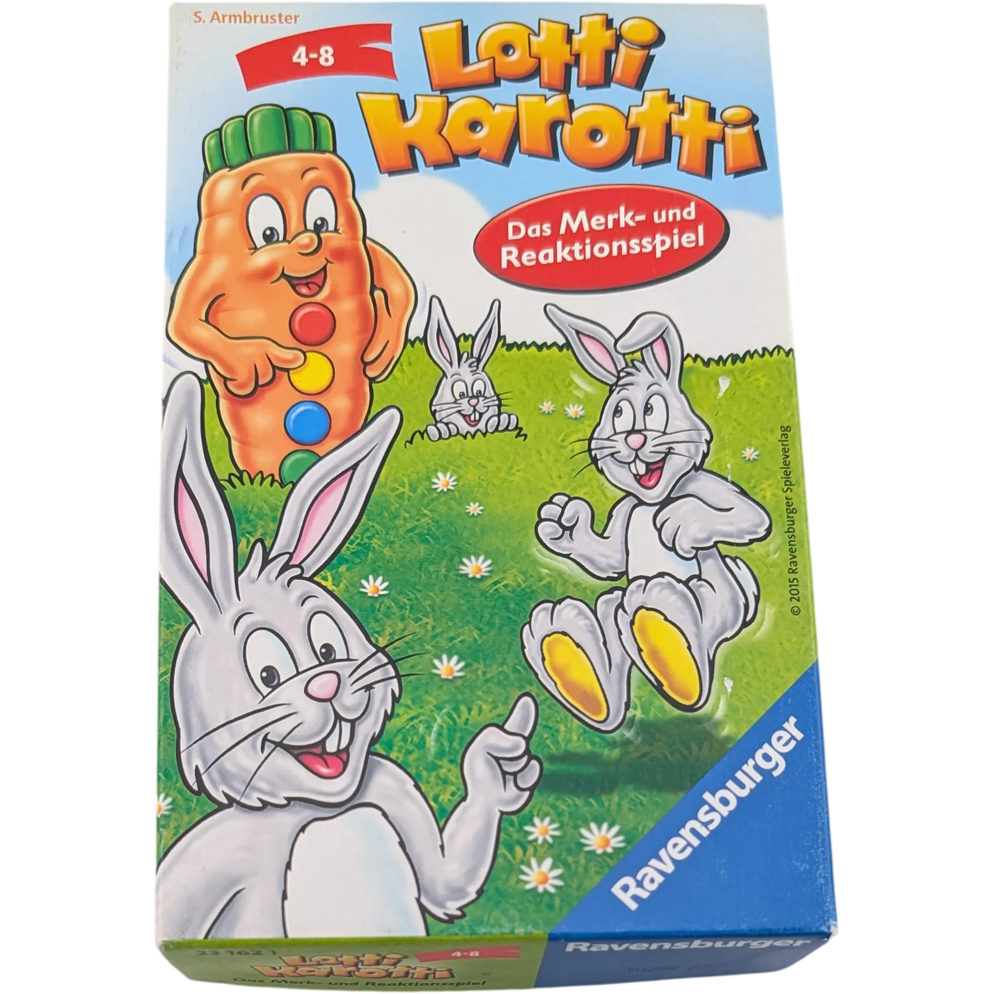 Ravensburger Lotti Karotti 231621 Merk und Reaktionsspiel