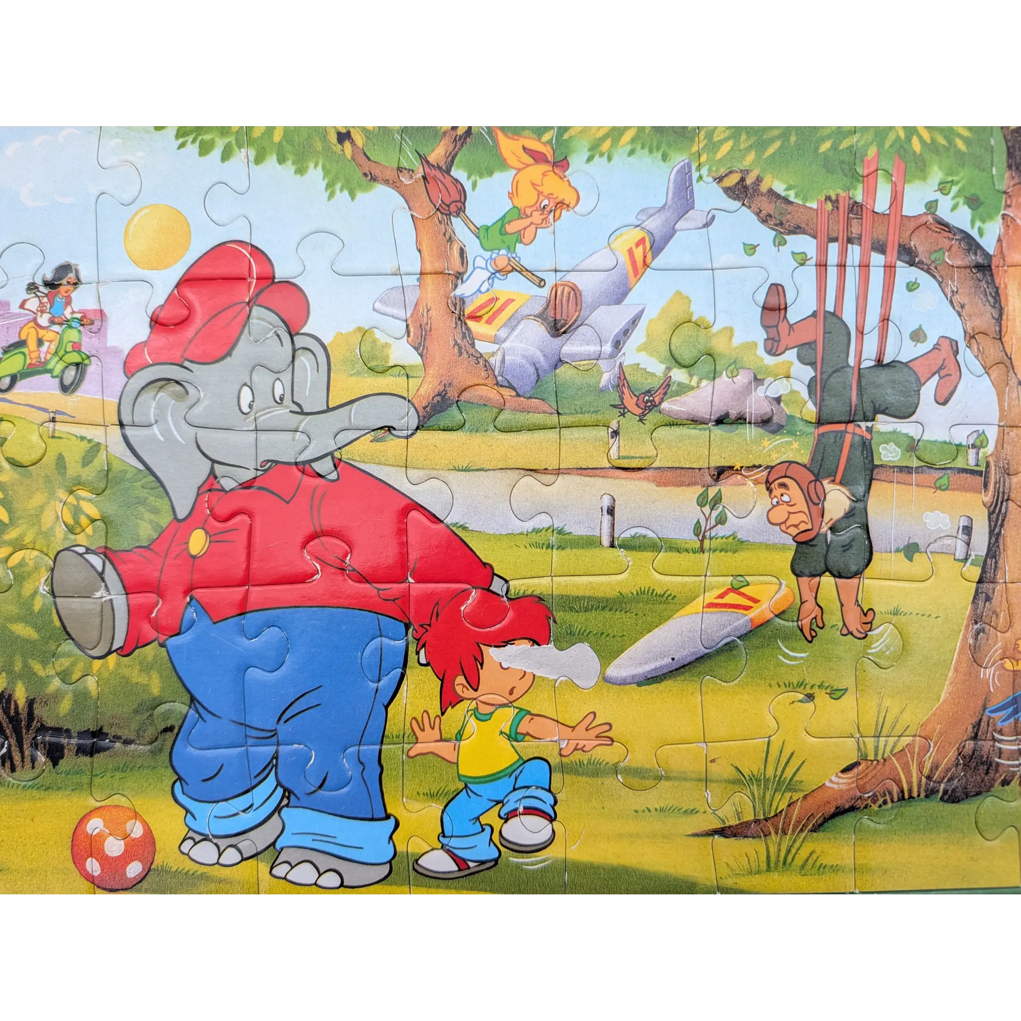 KidFun Rahmenpuzzle Benjamin Blümchen und Bibi Blocksberg 40 Teile 40175, Ansicht 2