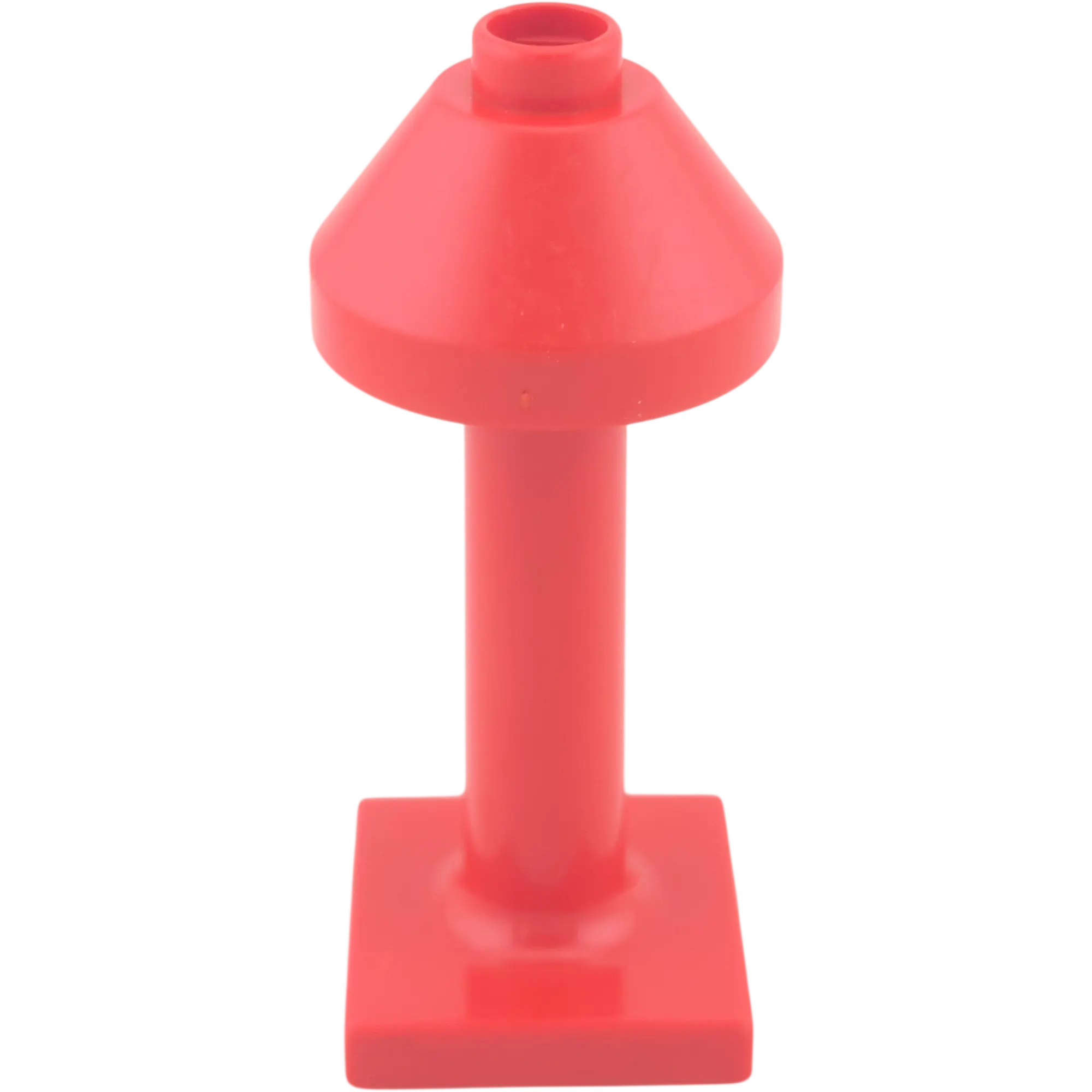 Lego Duplo Stehlampe Rot Groß mit rotem Ständer