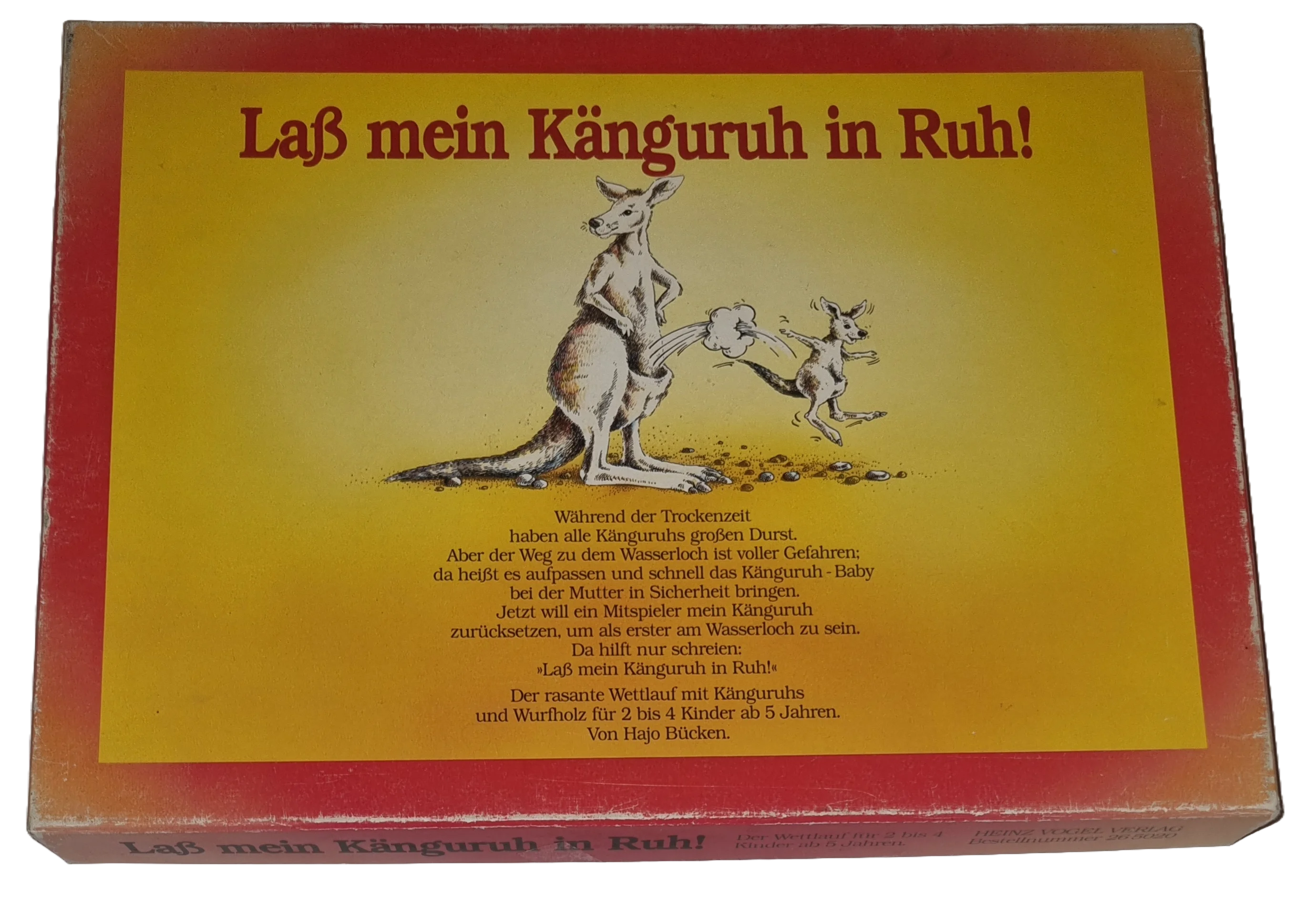 Heinz Vogel Laß mein Känguruh in Ruh!