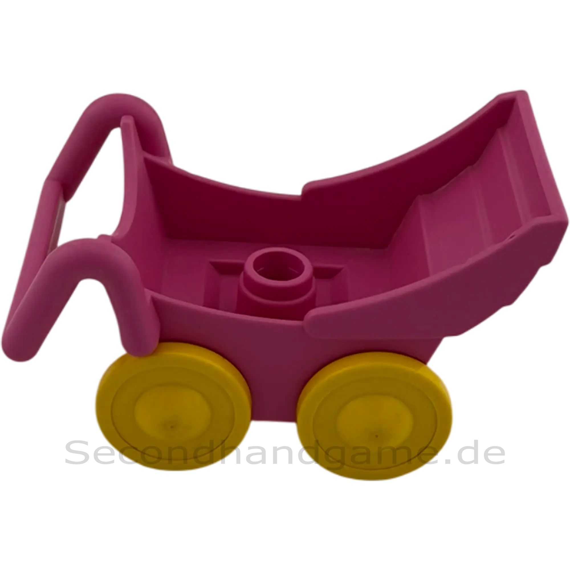 Lego Duplo 2147 Kinderwagen Pink Gelbe Räder