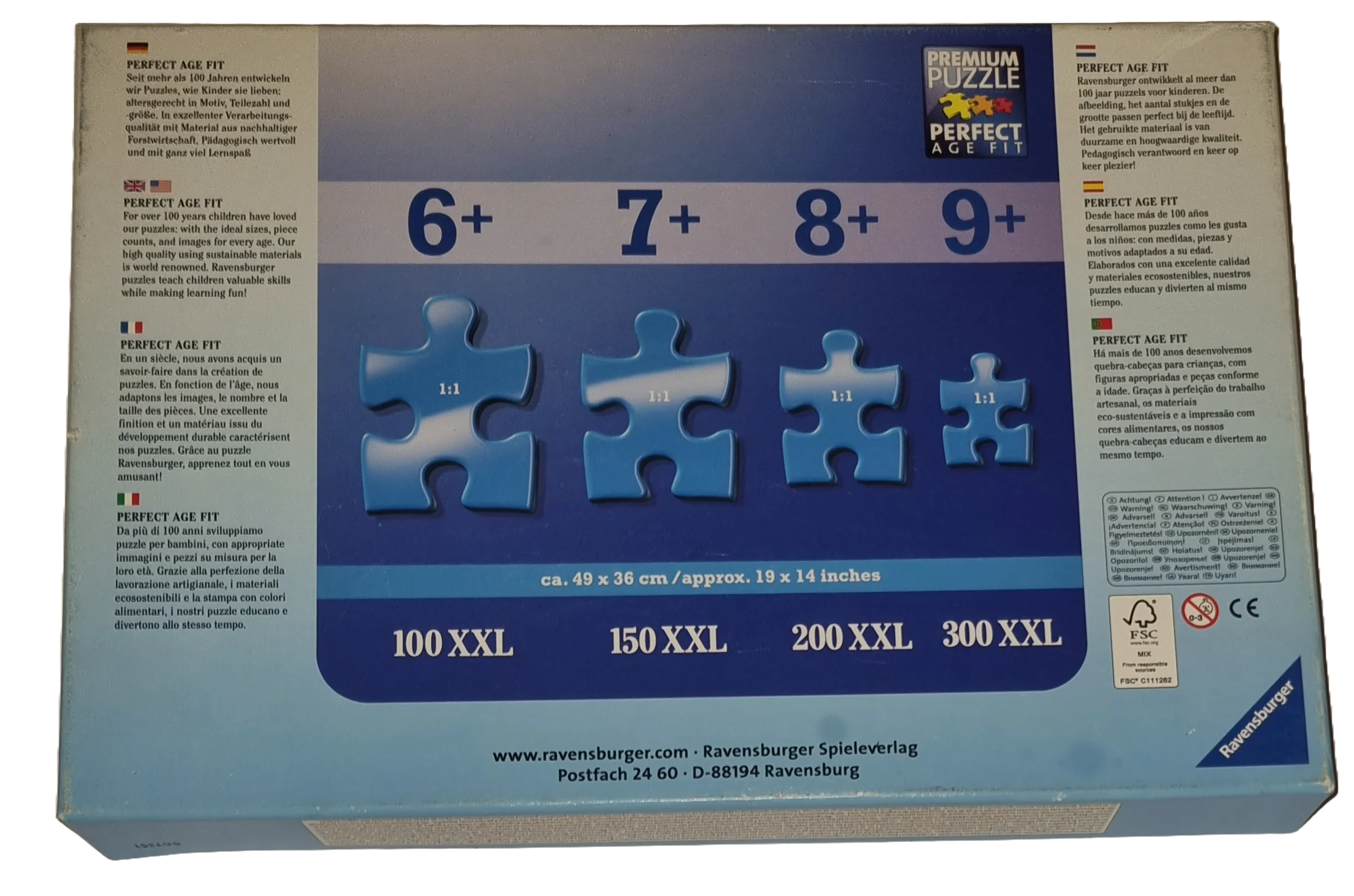 Ravensburger Disney Puzzle XXL 100 Teile 109470 Die Familie der Animal Friends
