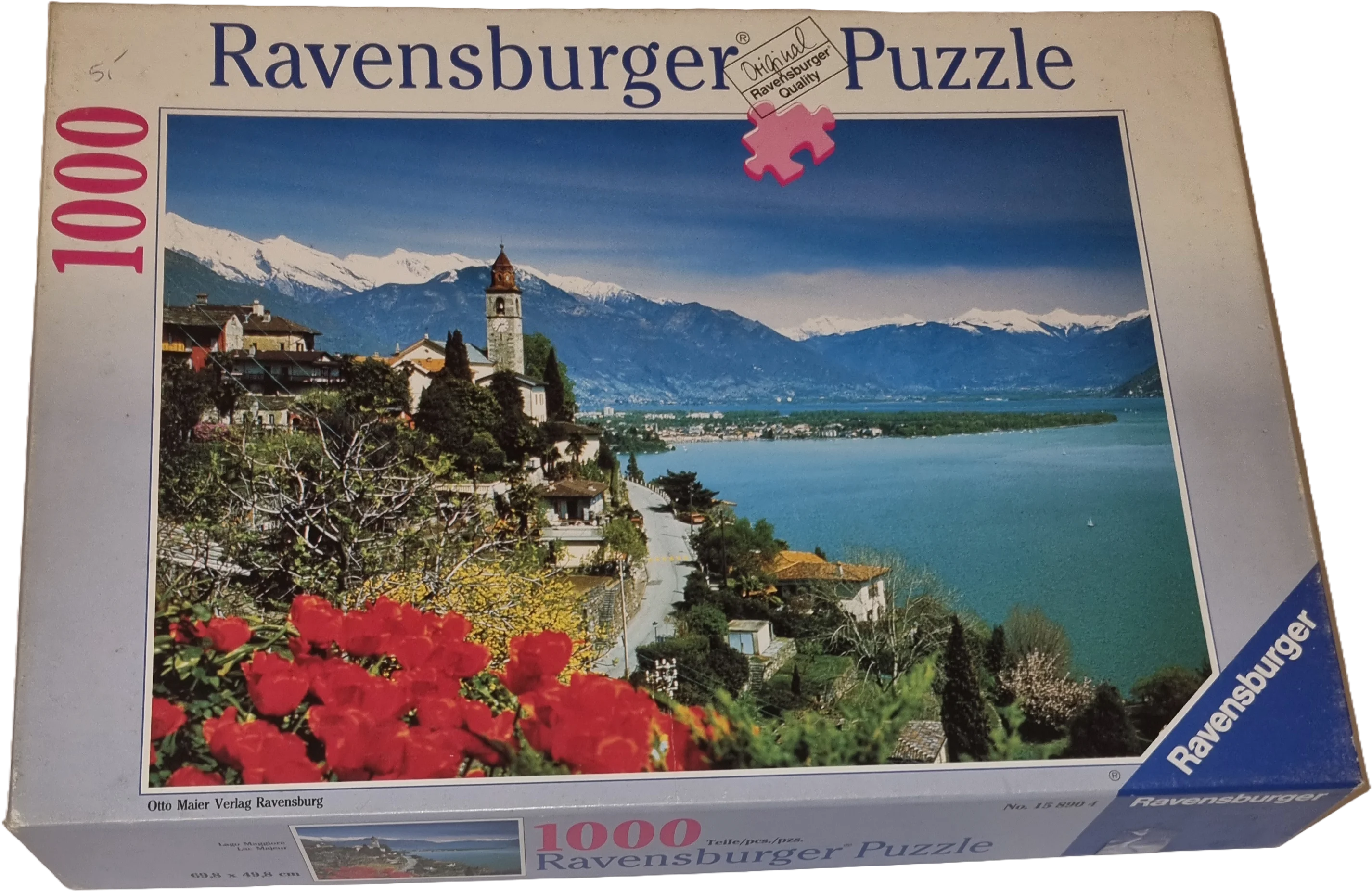 Ravensburger Puzzle 1000 Teile 158904 Lago Maggiore 