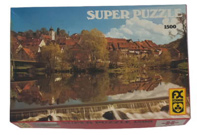 FX Schmid Super Puzzle 1500 Teile 98411 Forchtenberg Württemberg